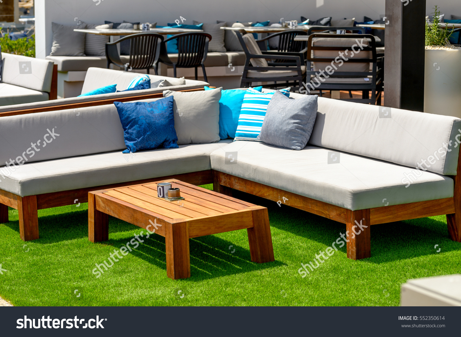summer outdoor furniture #552350614