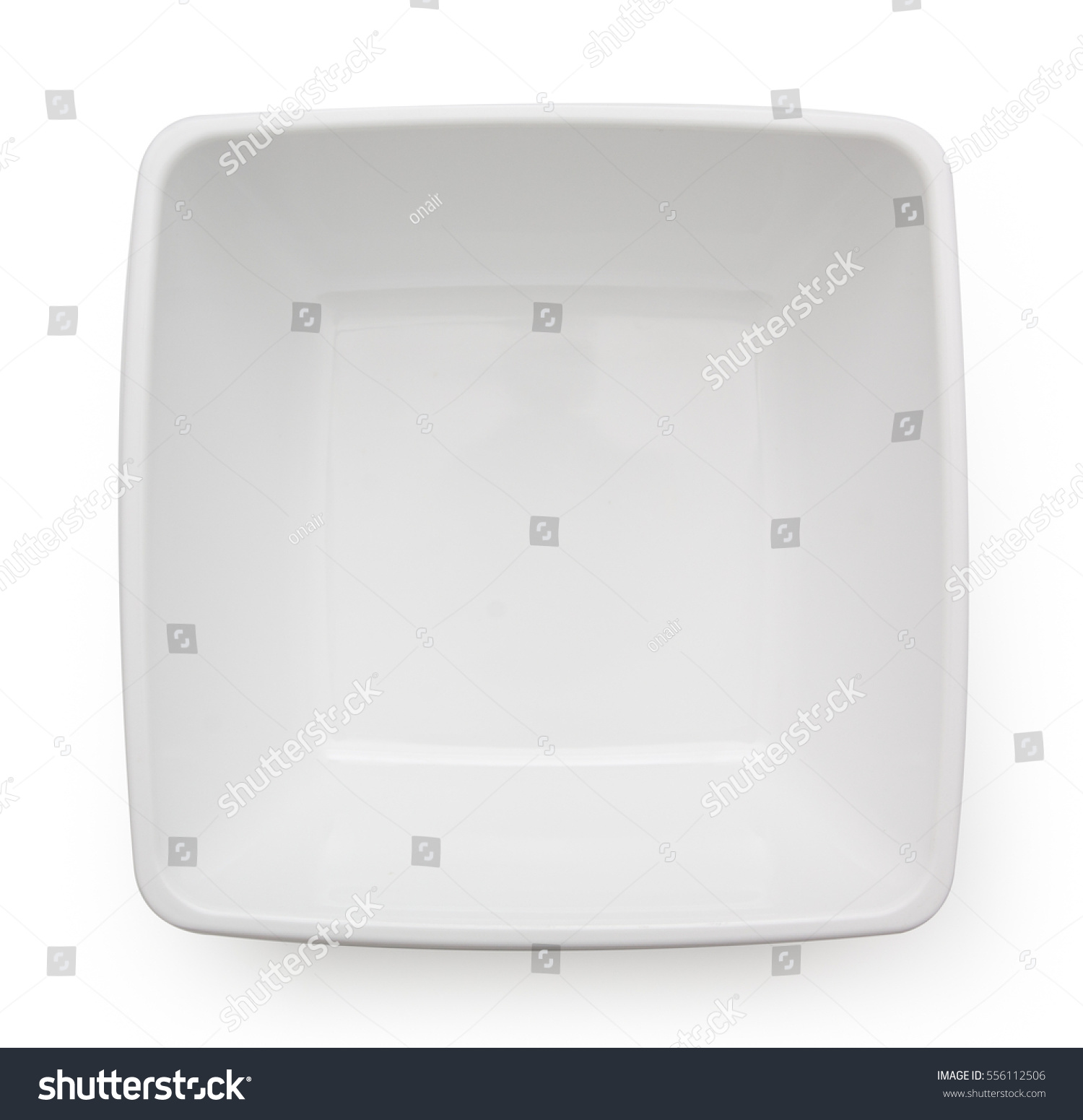 white bowl isolated on white background #556112506