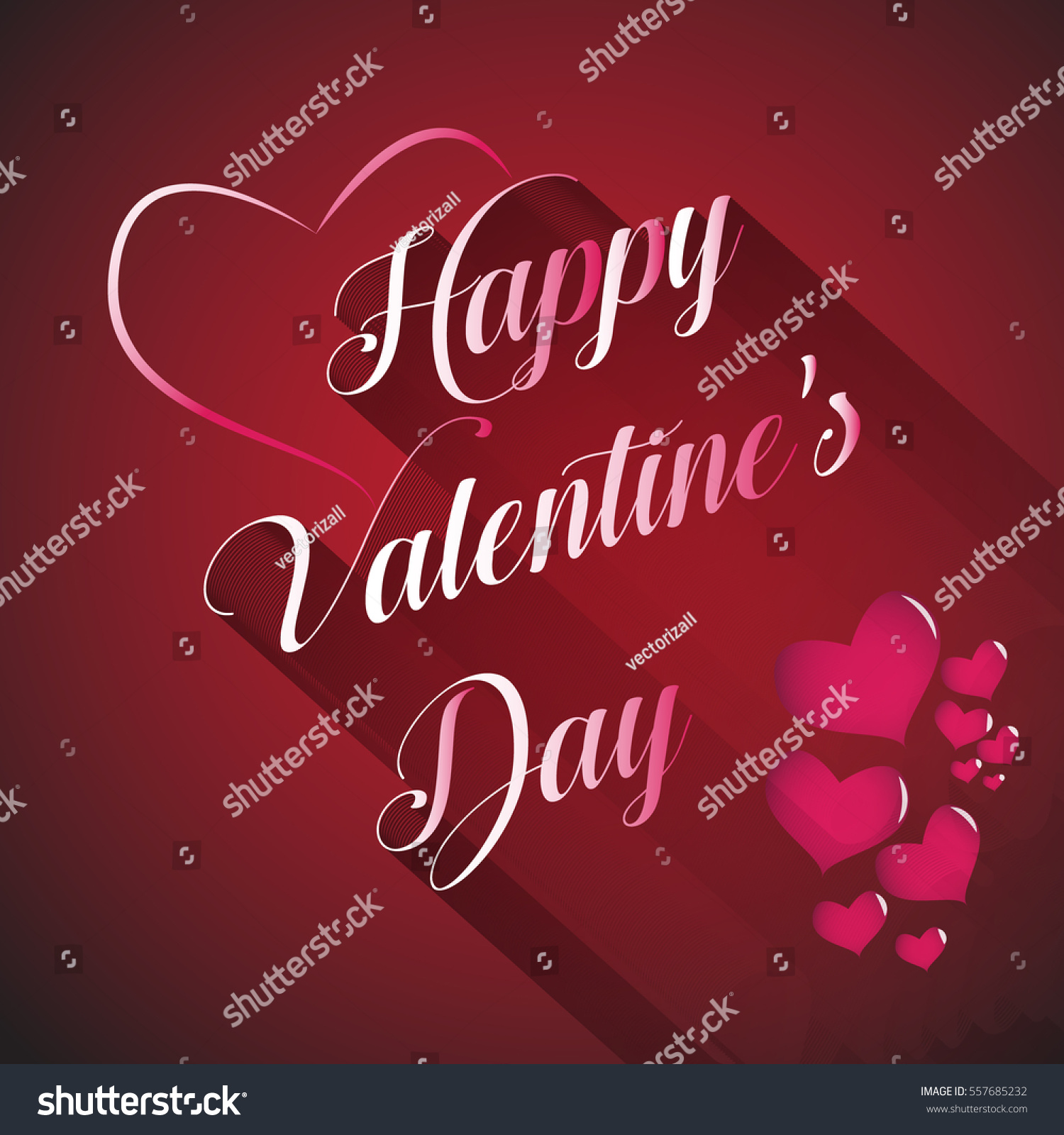 happy valentine's day with long sadow #557685232