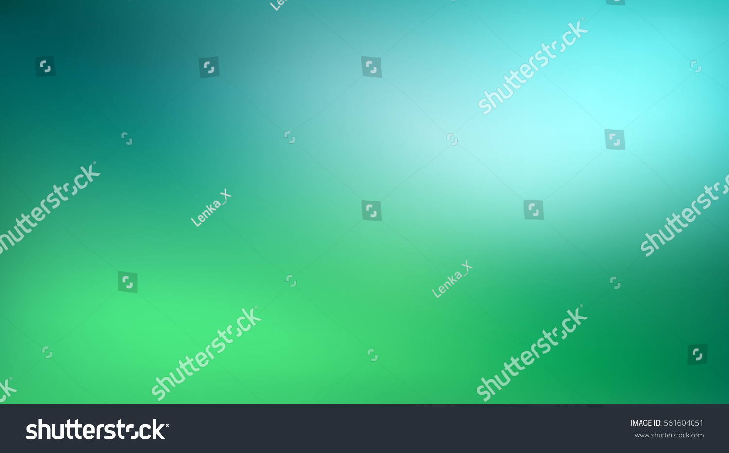 Abstract green and blue blurred gradient background with light. Nature backdrop. Vector illustration. Ecology concept for your graphic design, banner or poster #561604051