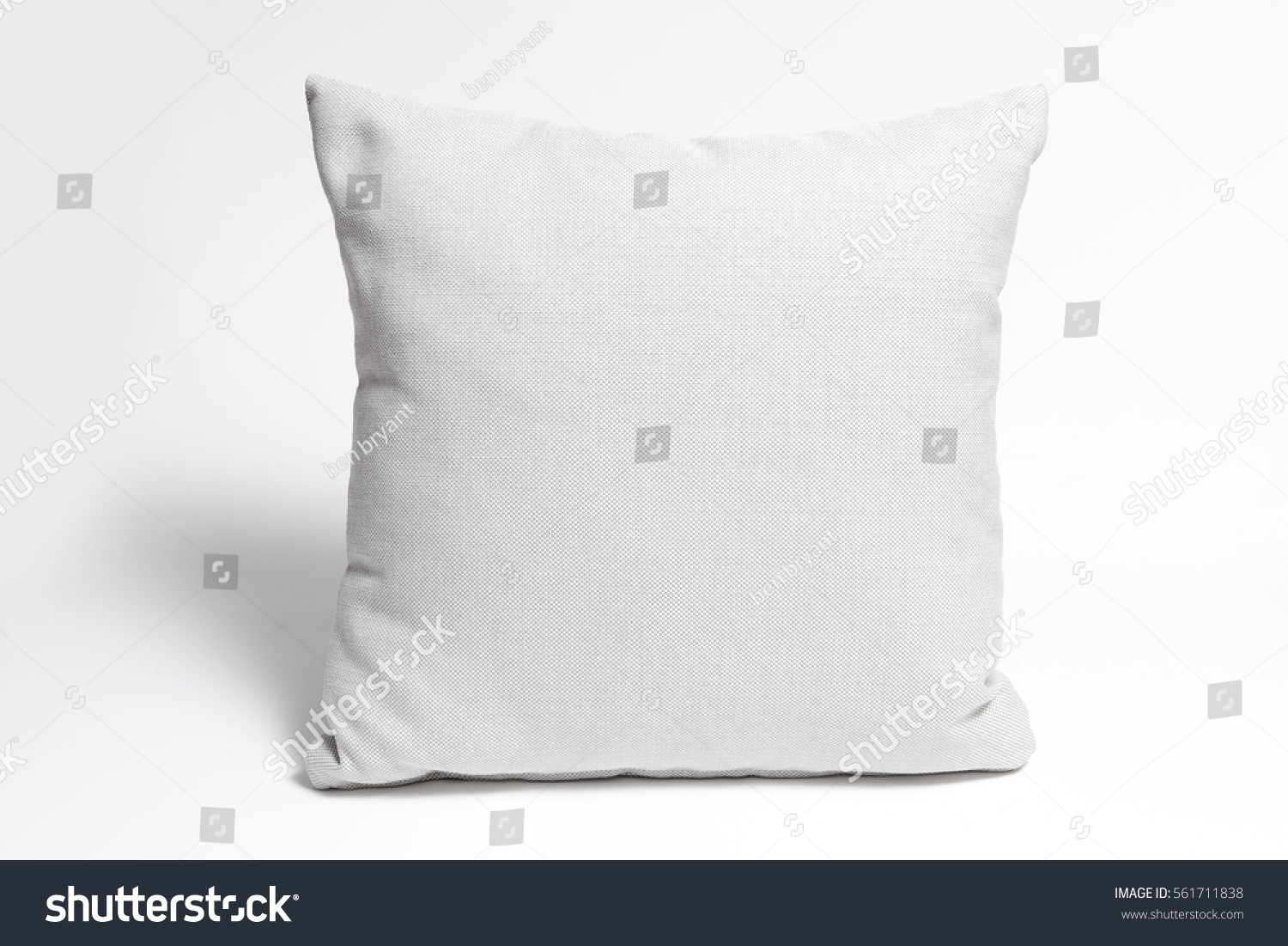 white cushion on white background #561711838