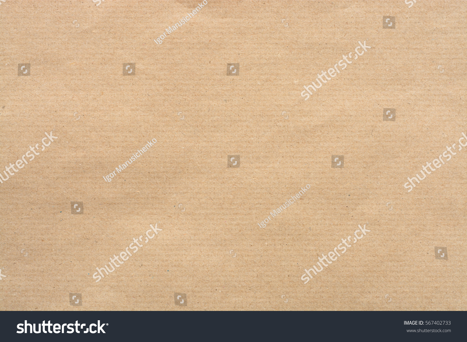 Kraft Paper Texture with horizontal stripes for background. #567402733