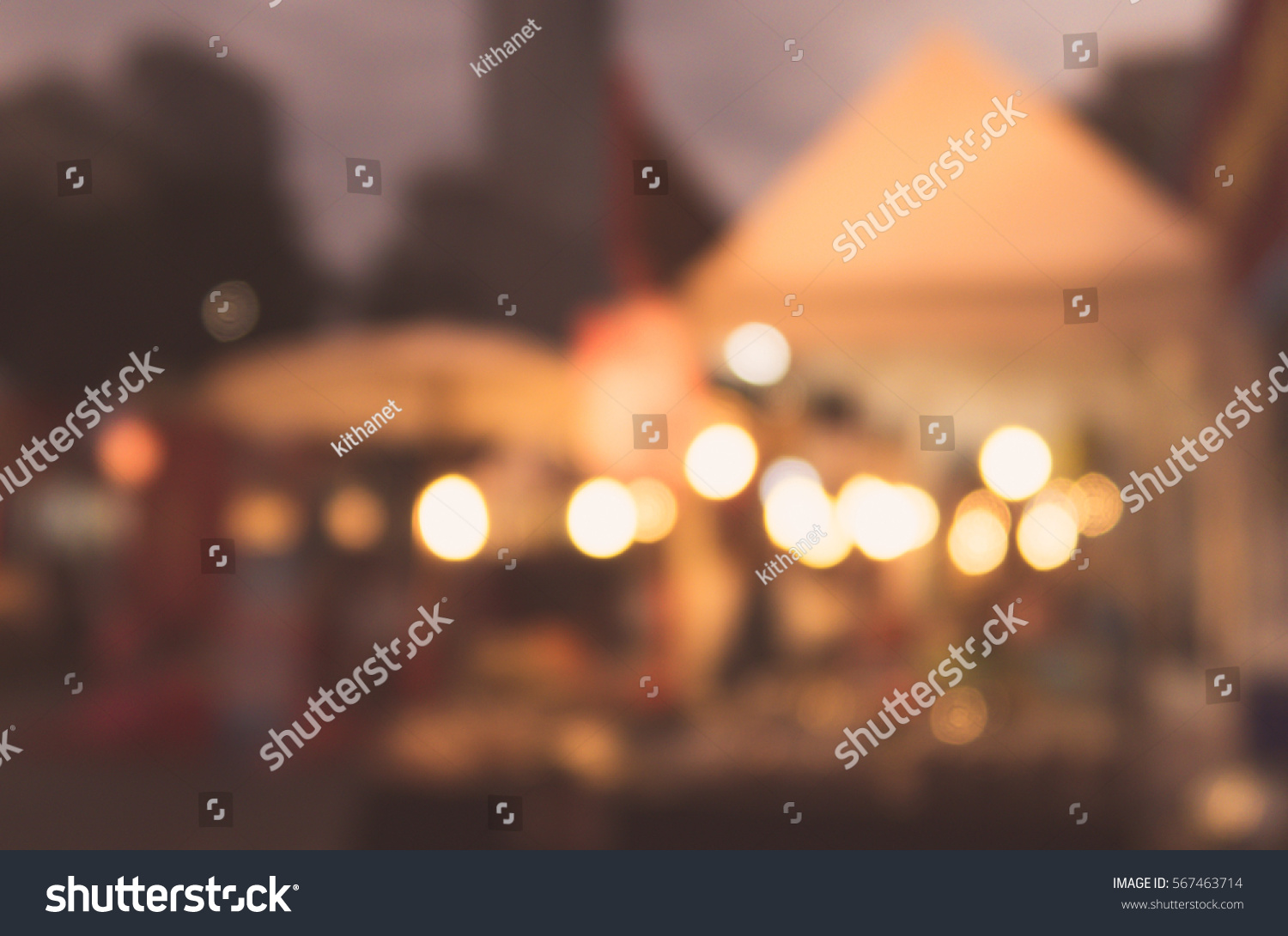 blurred image of nobody in street  markets #567463714