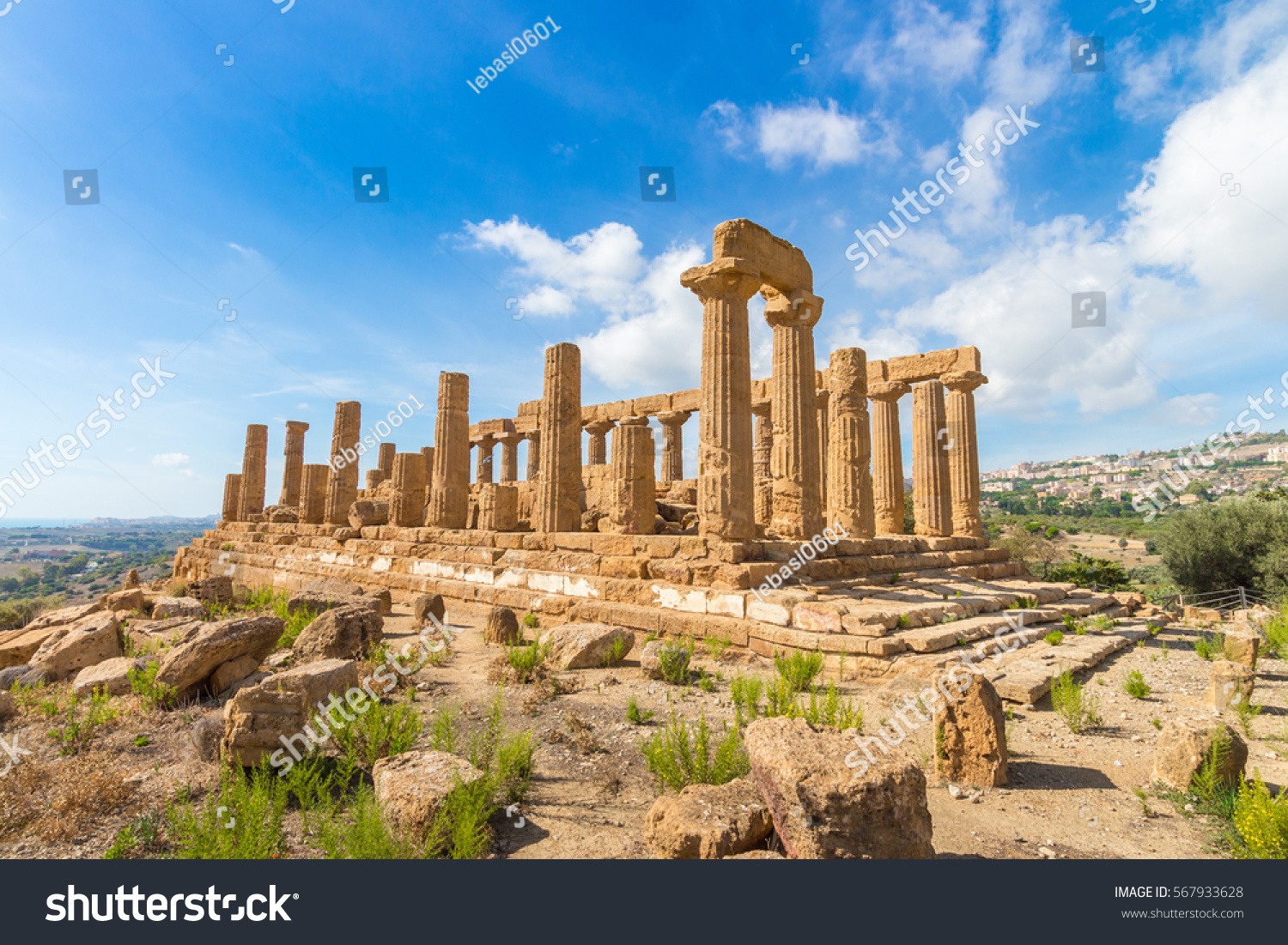 Agrigento Temple Italy Sicily #567933628