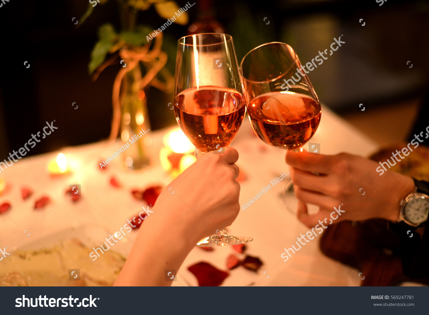 Romantic dinner  #569247781