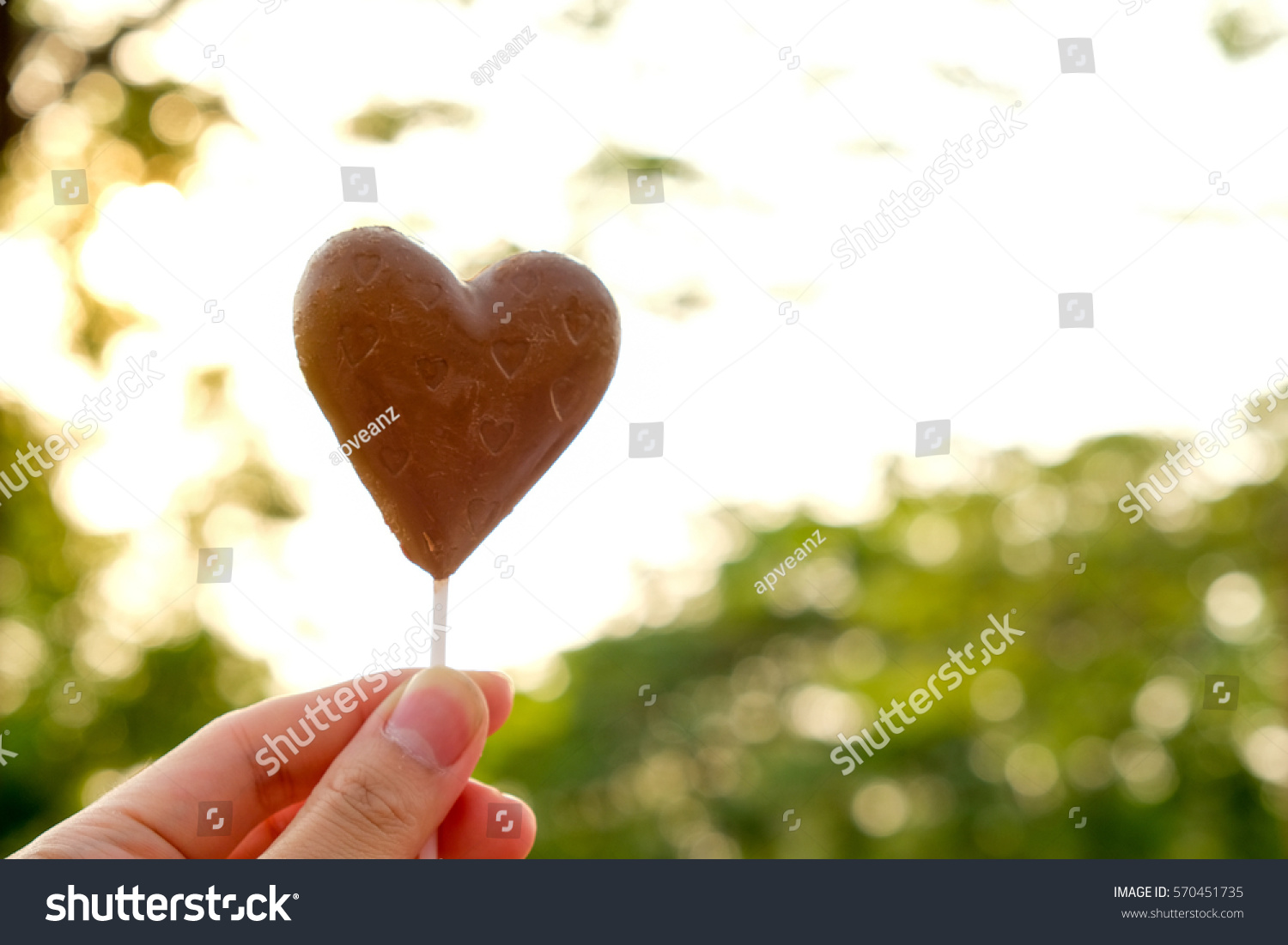 Lovely heart chocolate candy #570451735