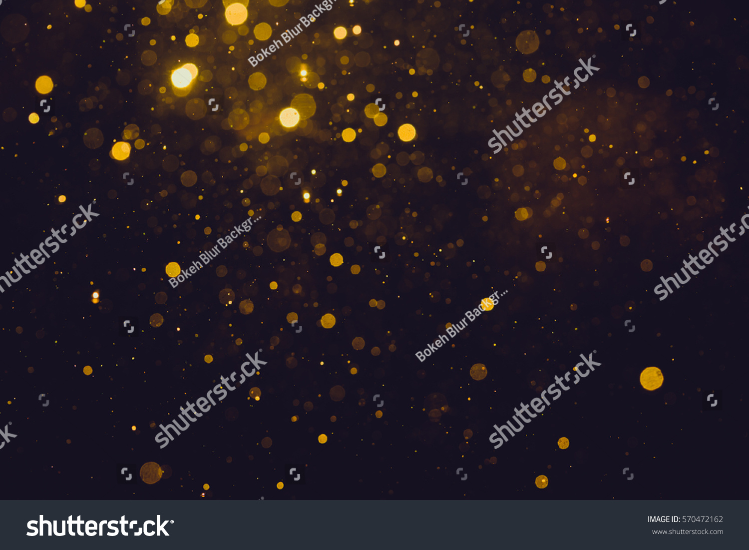Gold abstract bokeh background #570472162