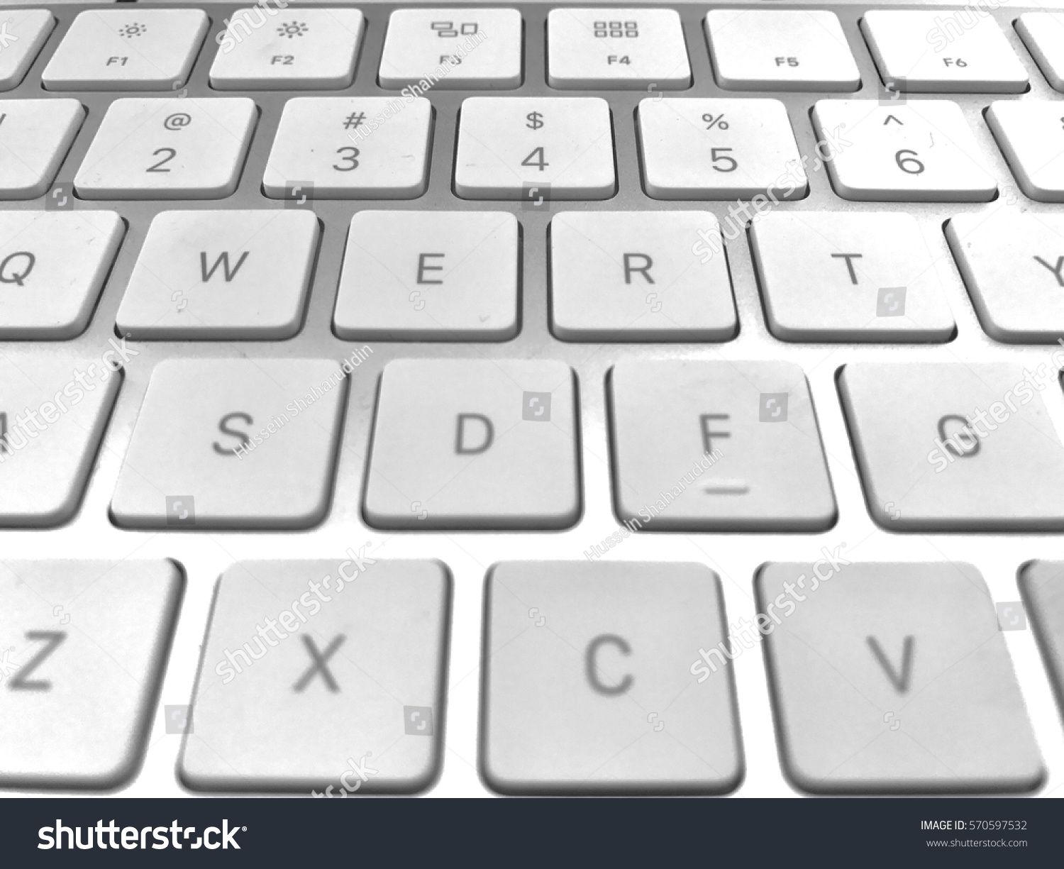 Keyboard of a computer #570597532
