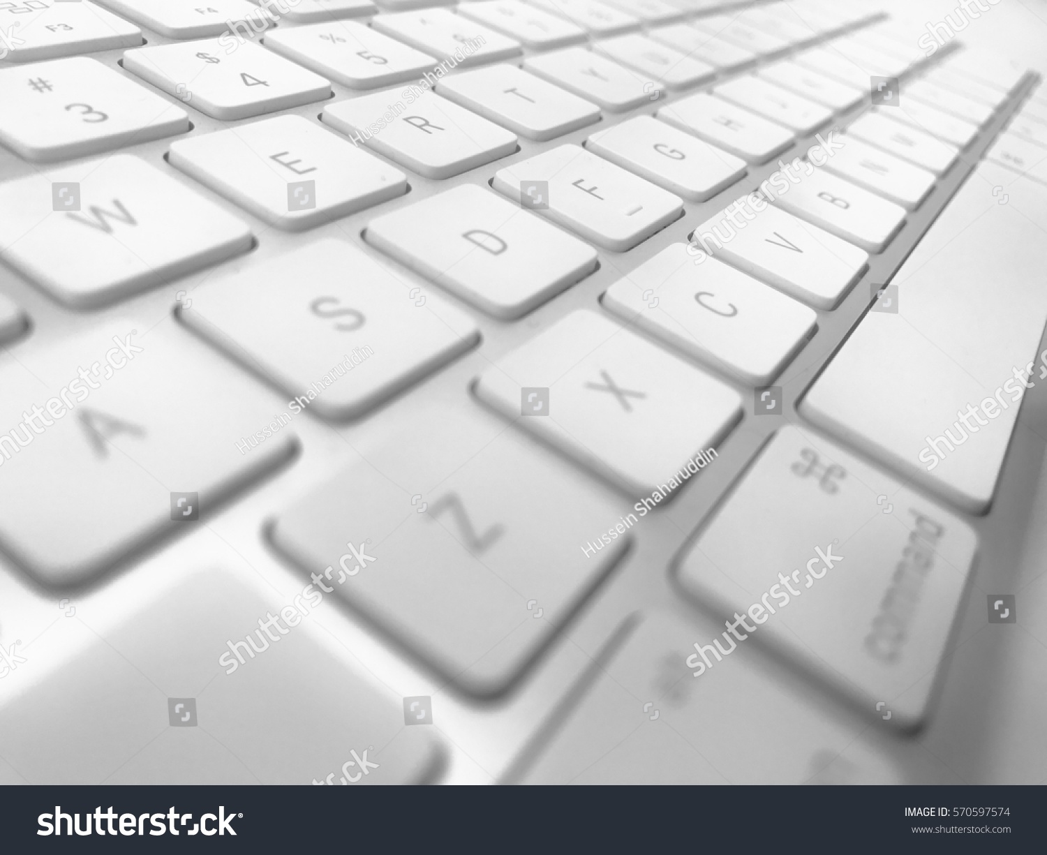 Keyboard of a computer #570597574