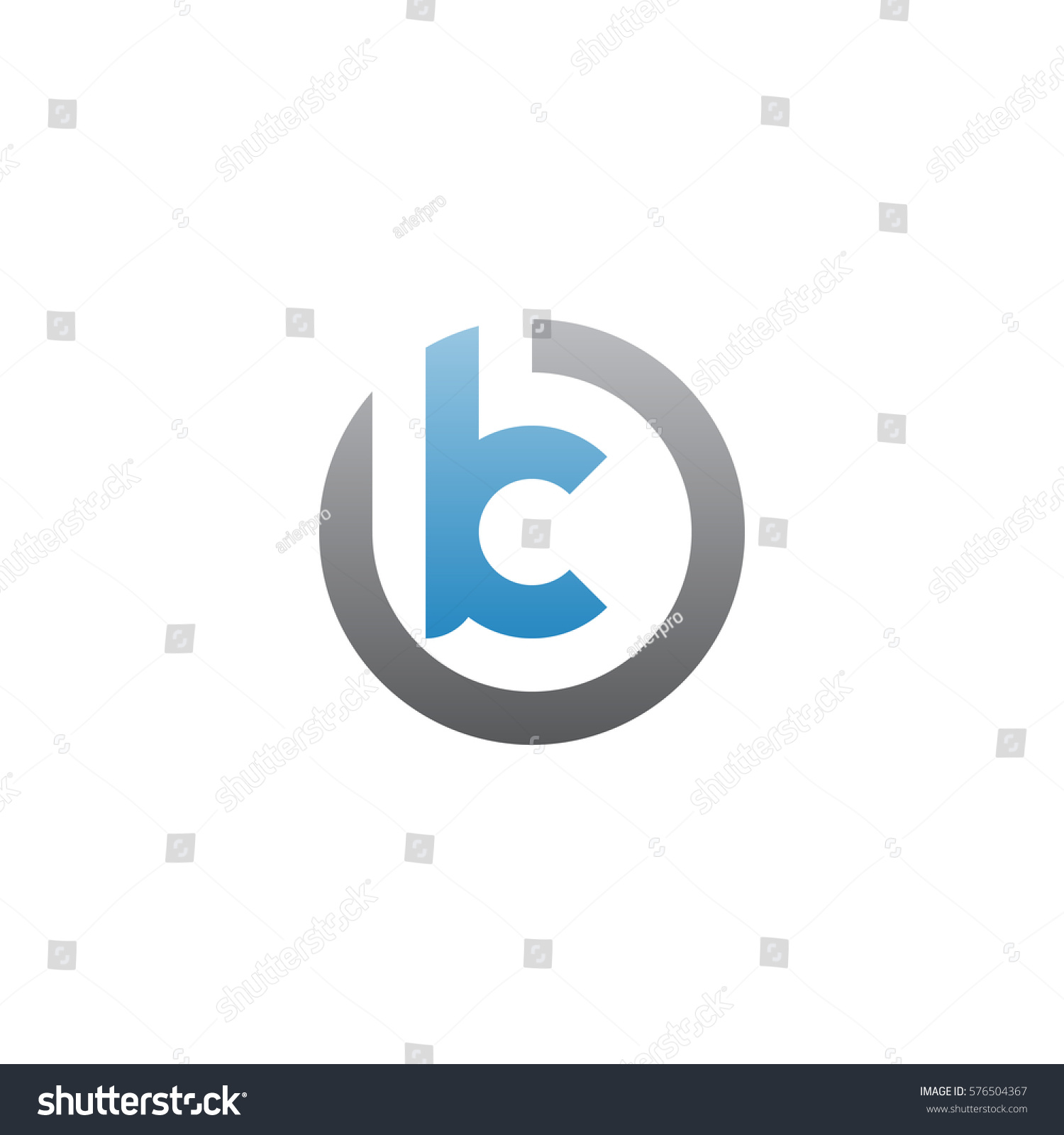 initial letter logo k inside circle shape, ok, - Royalty Free Stock ...