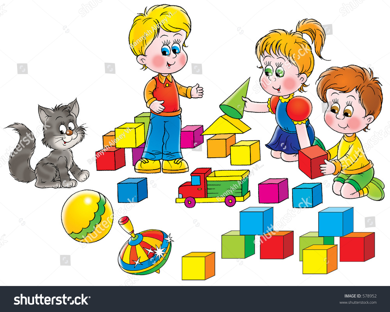 children playing - Royalty Free Stock Photo 578952 - Avopix.com