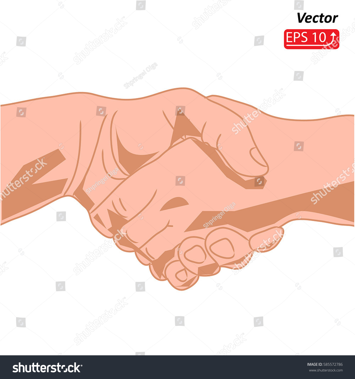 Shaking hands symbol, sign, handshake symbol or - Royalty Free Stock ...