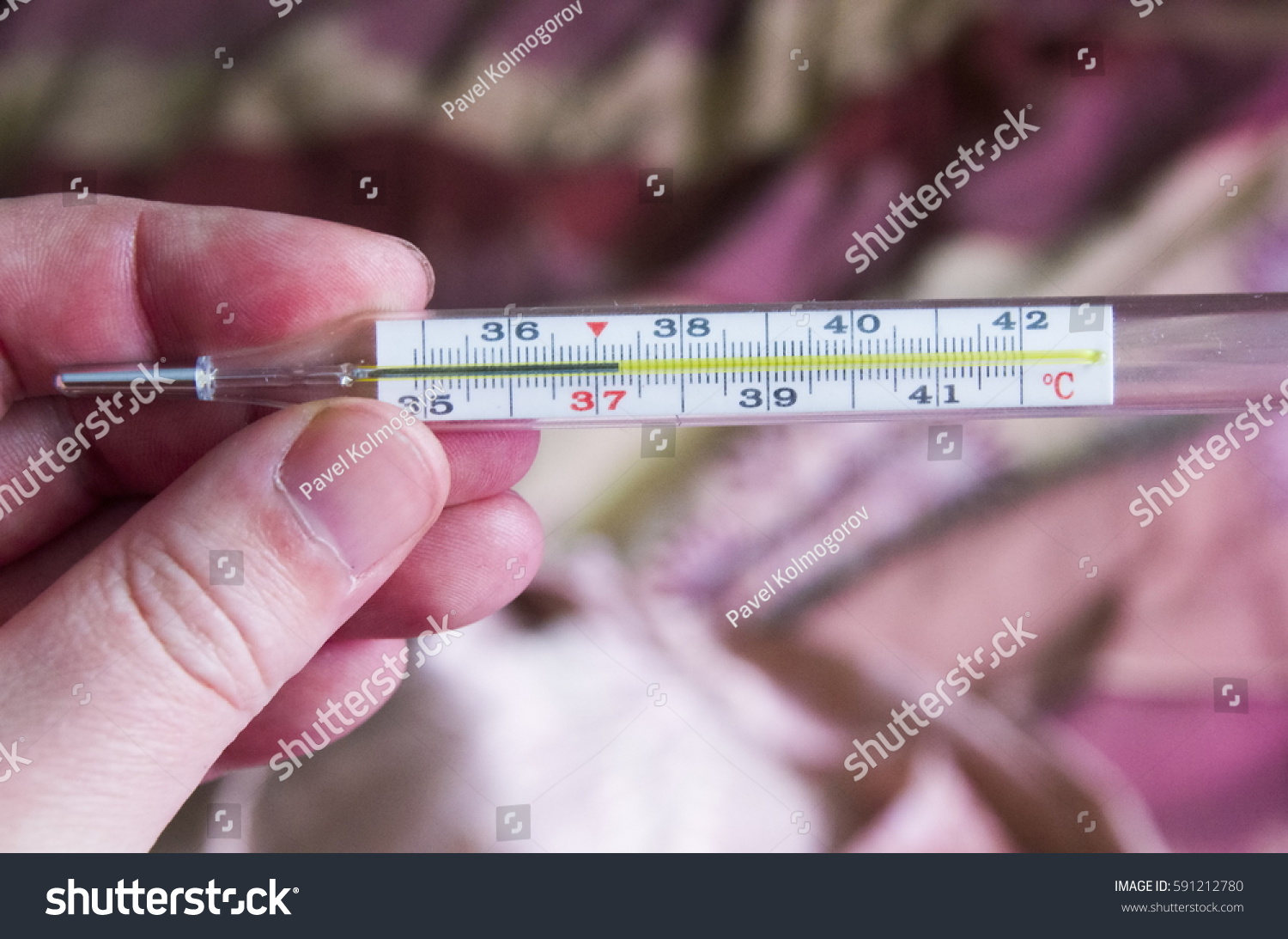 Thermometer Body Temperature Of 37 2 Celsius Royalty Free Stock Photo Avopix Com