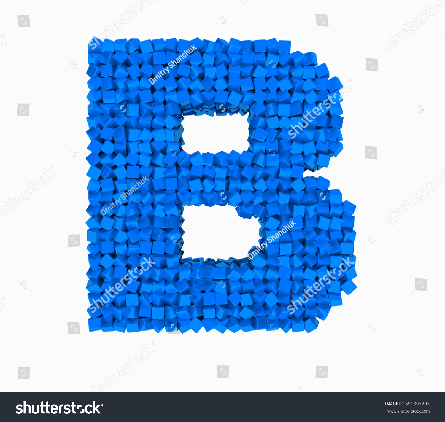 3D Design The English Alphabet Cubes Vrashenie, - Royalty Free Stock ...