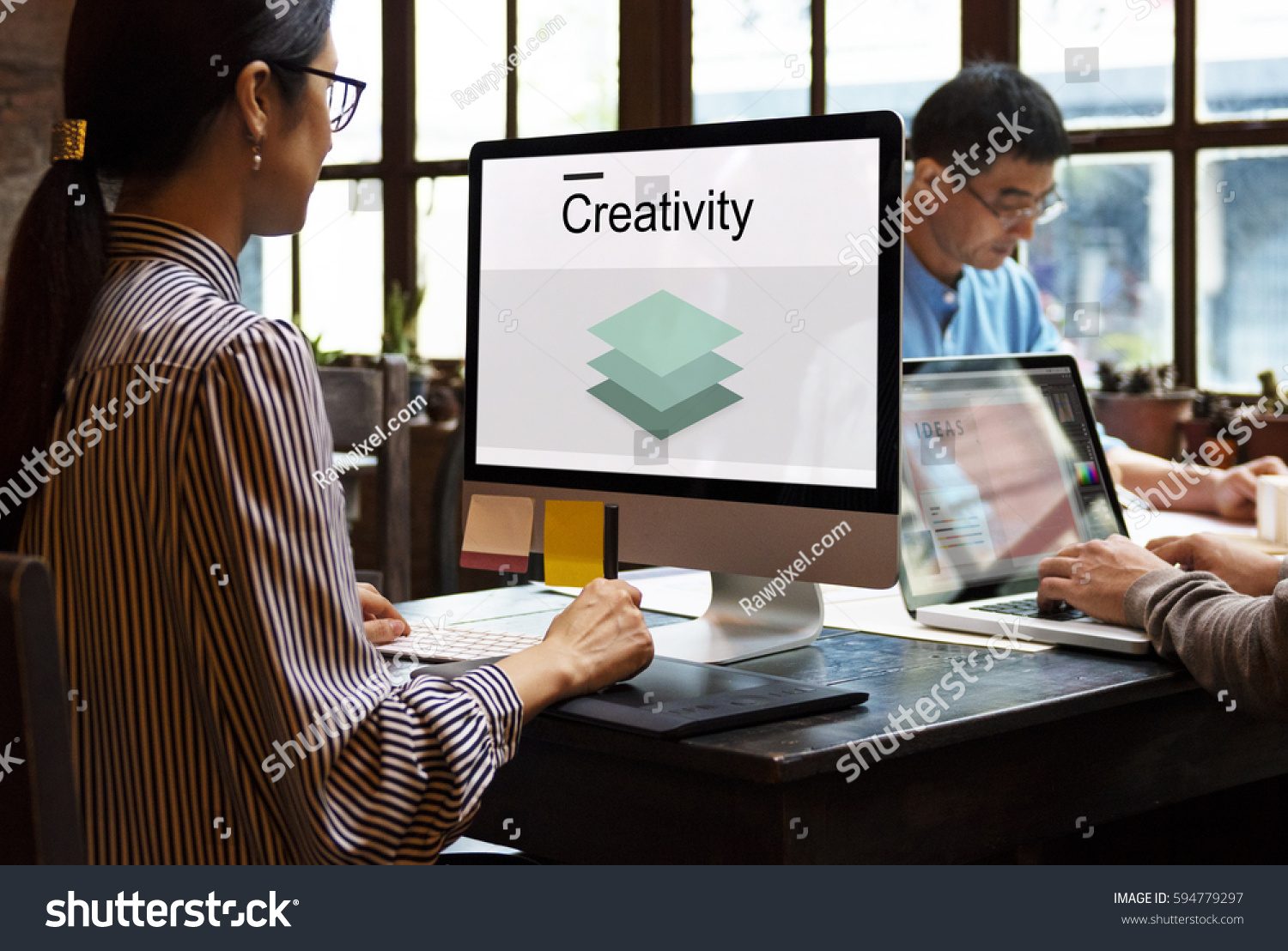 Creative Design Imagination Inspiration 3D Paper #594779297