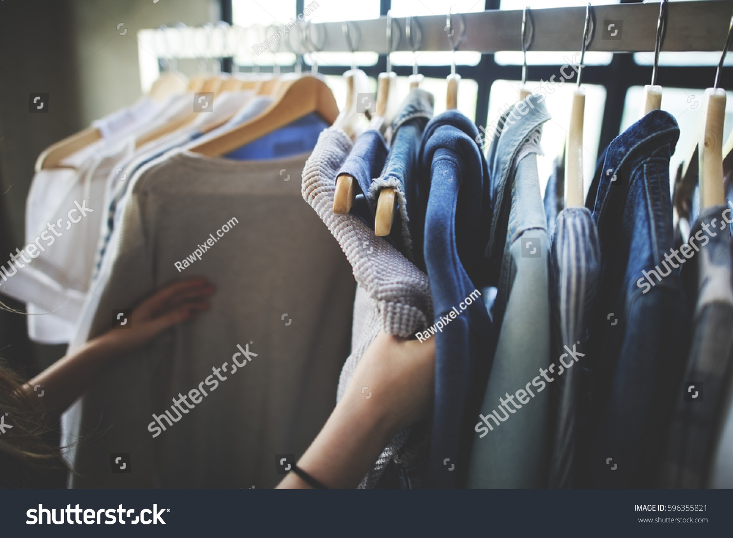 Clothes Shop Costume Dress Fashion Store Style Concept #596355821