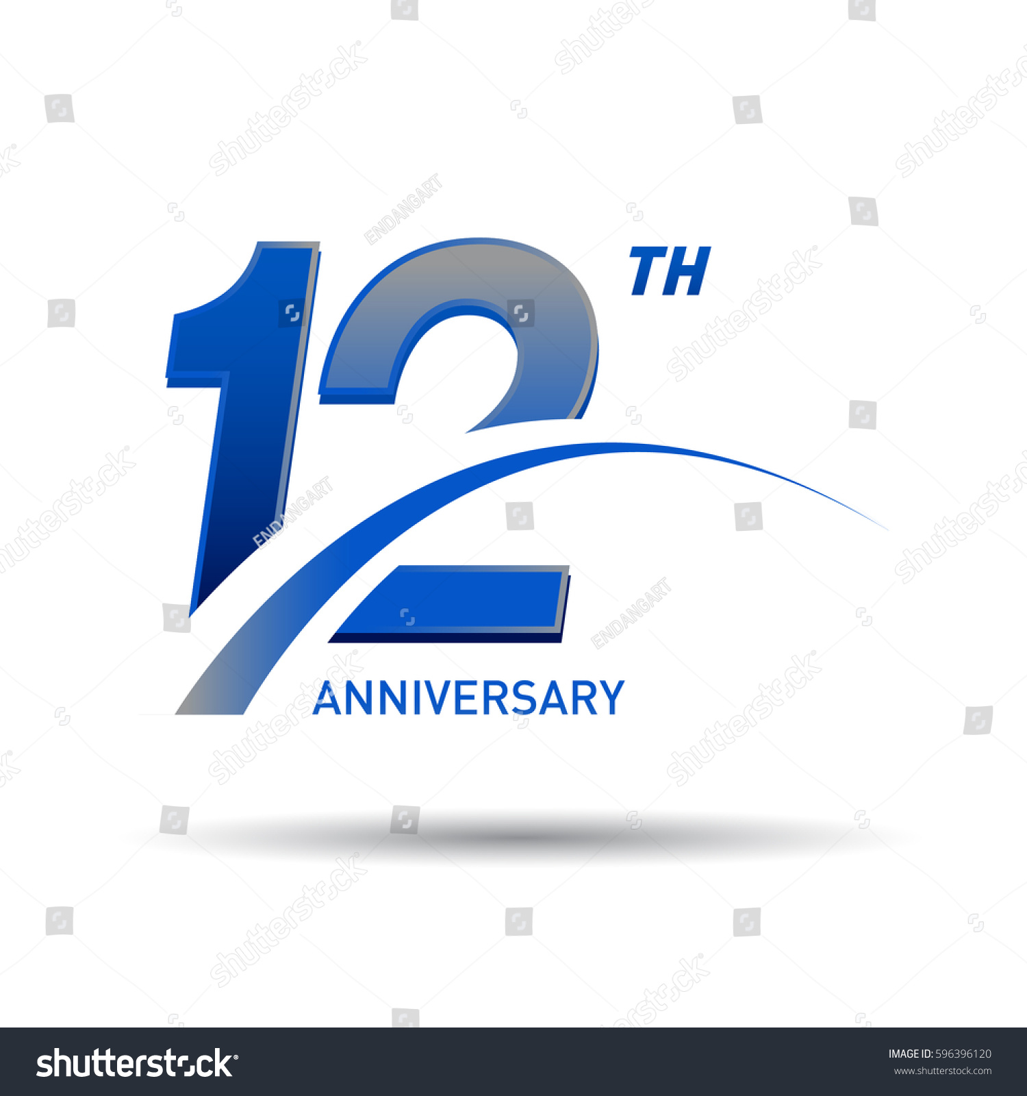 12-years-anniversary-logo-celebration-royalty-free-stock-vector