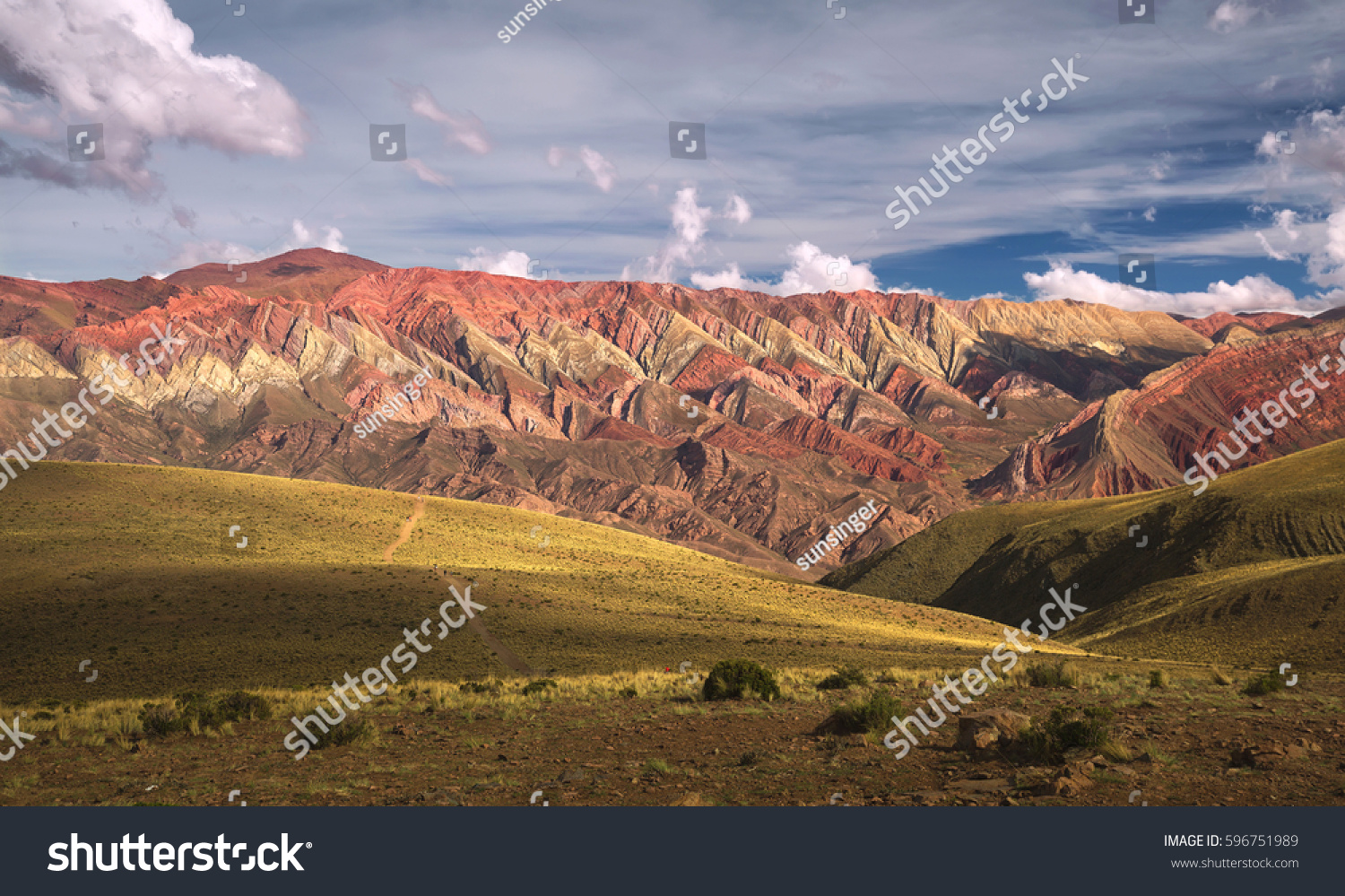 Hornocal, Mountain of fourteen colors, Humahuaca, Argentina #596751989
