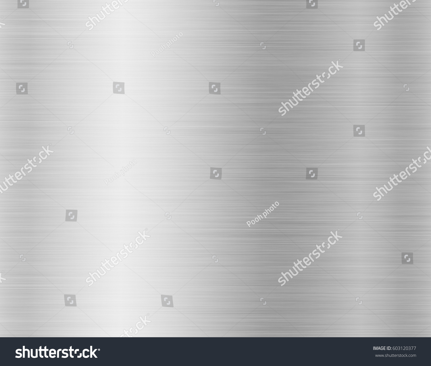 metal, stainless steel texture background with reflection #603120377