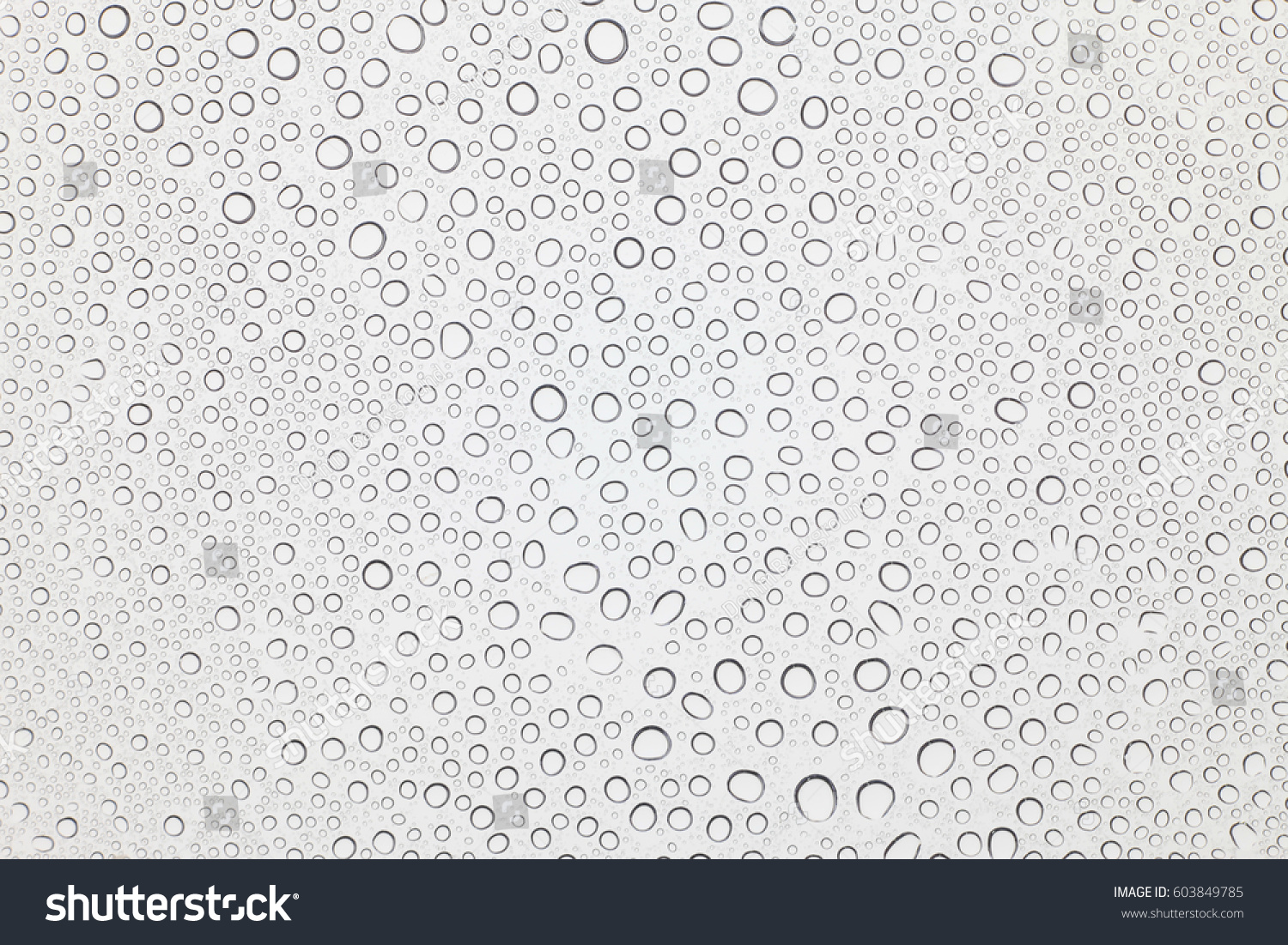 Water drops on glass, Rain droplets on glass background. #603849785