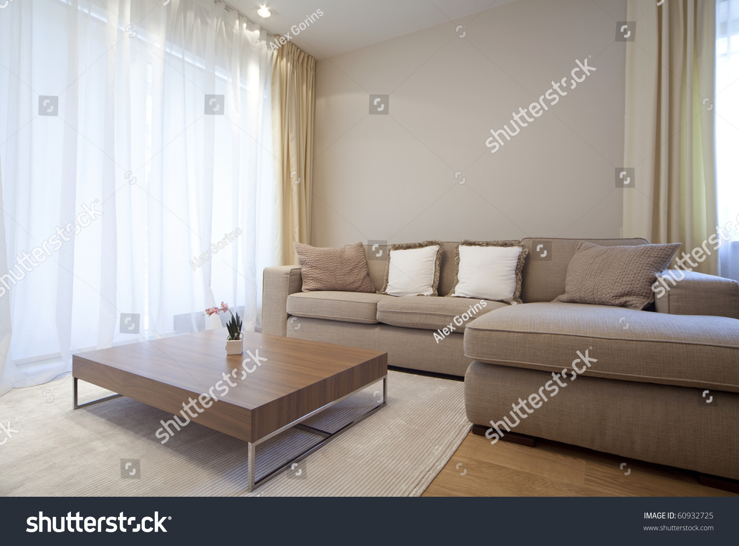 Modern living room #60932725