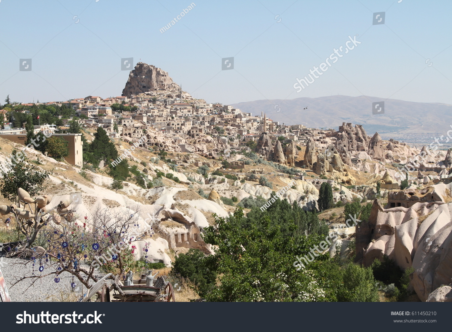 cave Cappadocia in Central Anatolia, Turkey #611450210