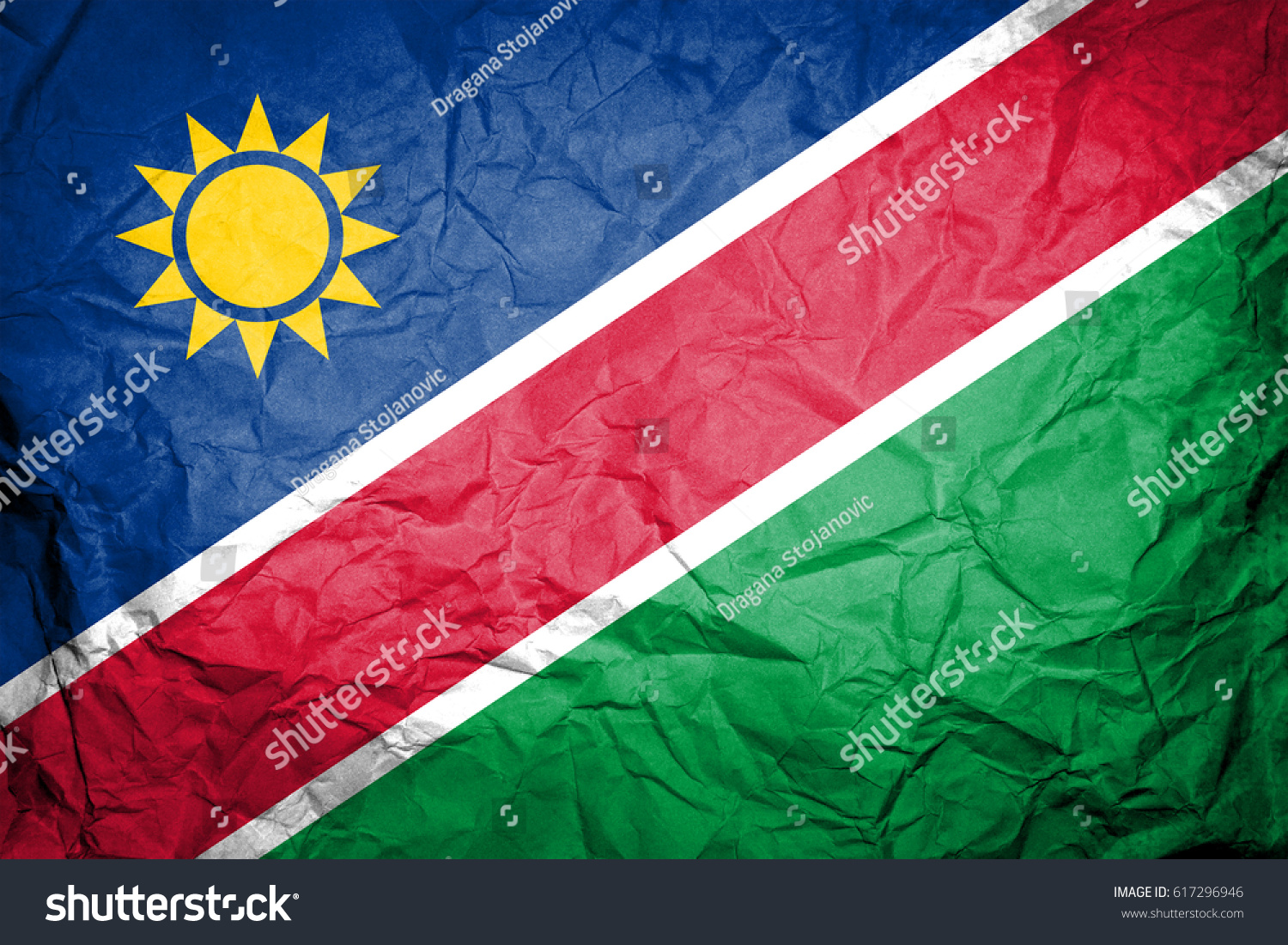 Flag of Namibia #617296946