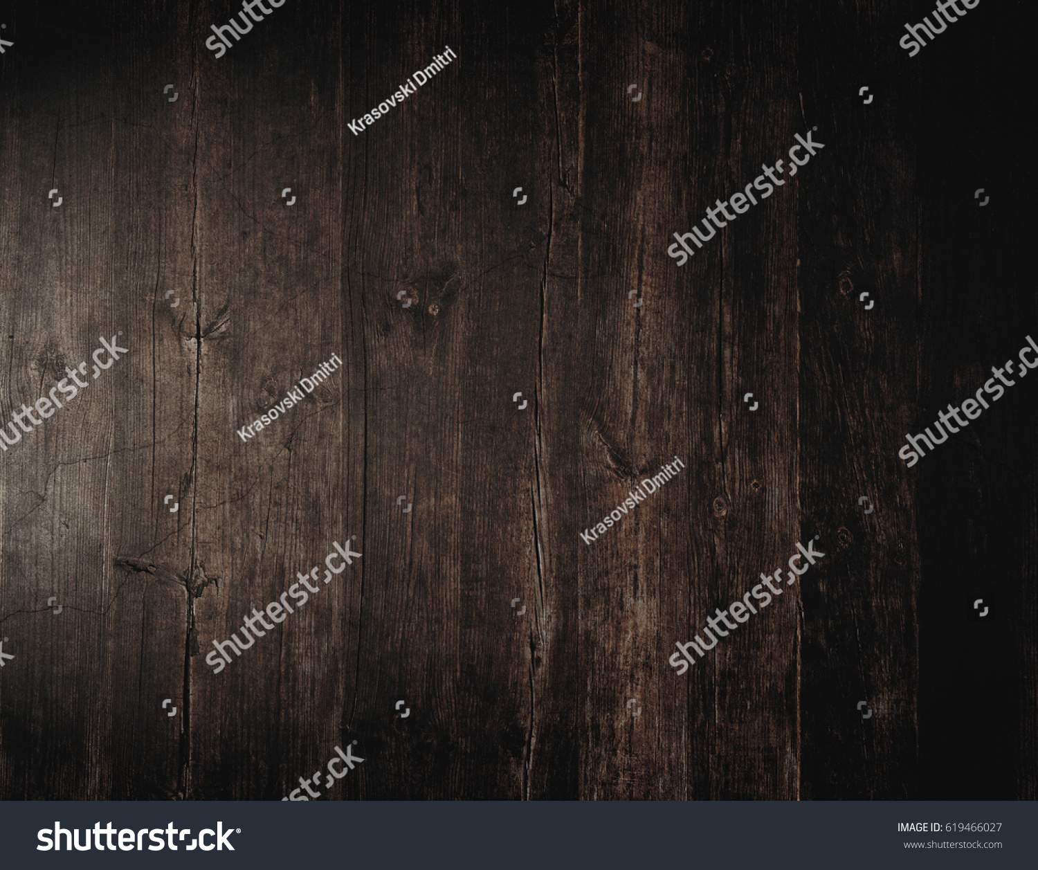 Light on wood. Board. Old background. Rustic style #619466027