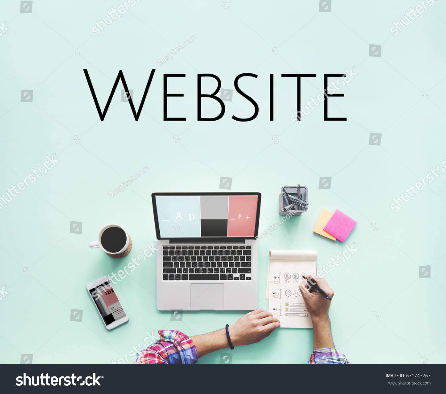 Website Design Content Layout Graphic Word #631743263