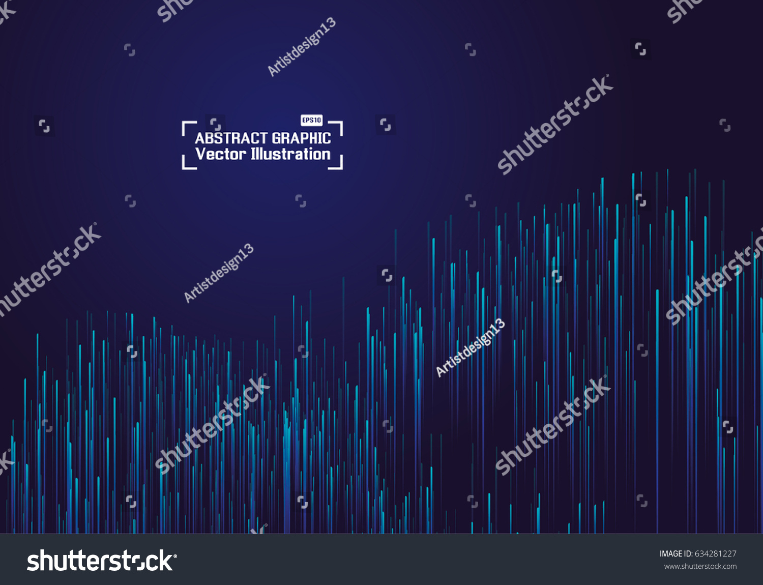 Lines composed of glowing backgrounds, abstract vector background #634281227