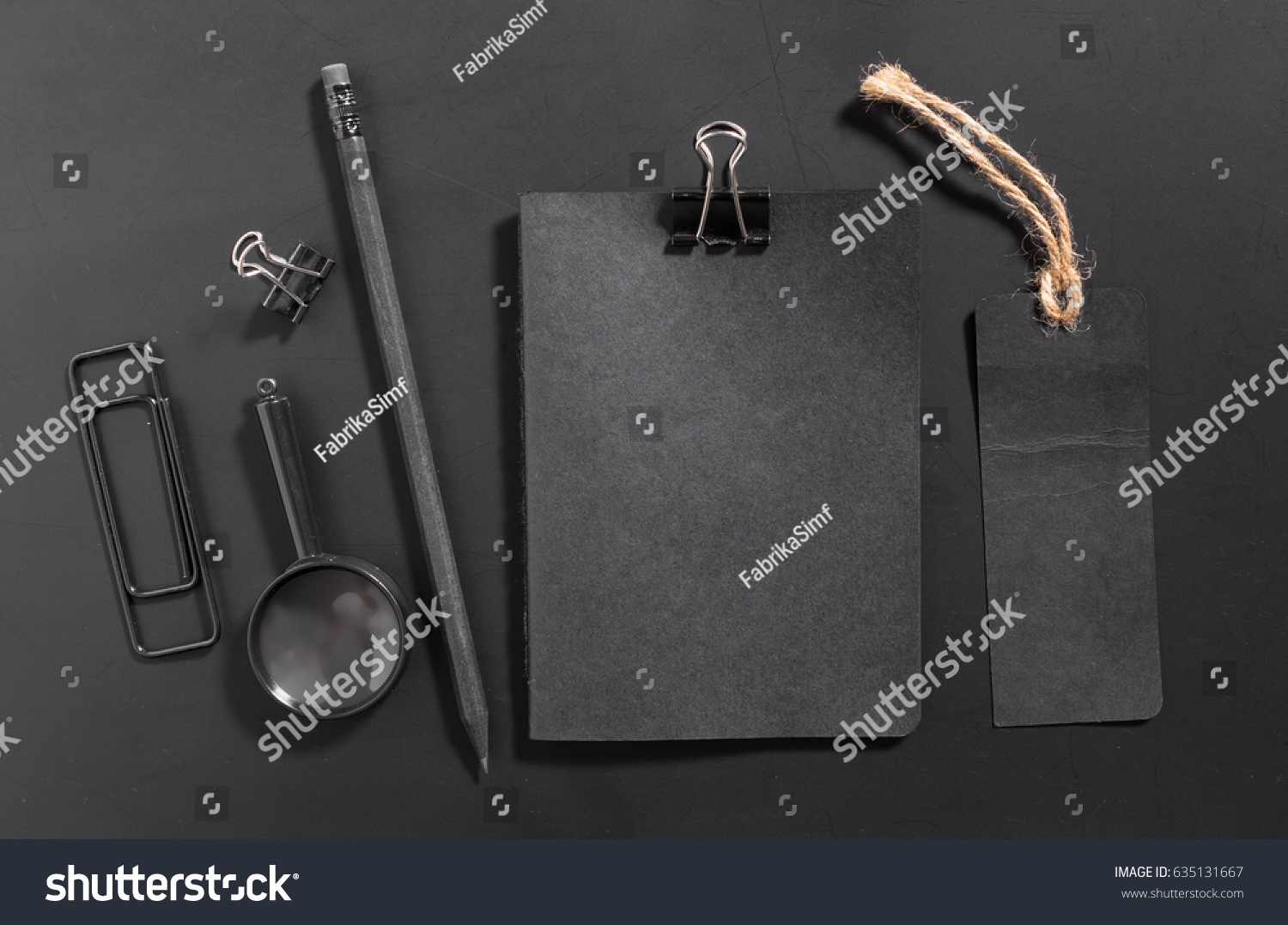 Blank stationery set. Corporate identity template #635131667