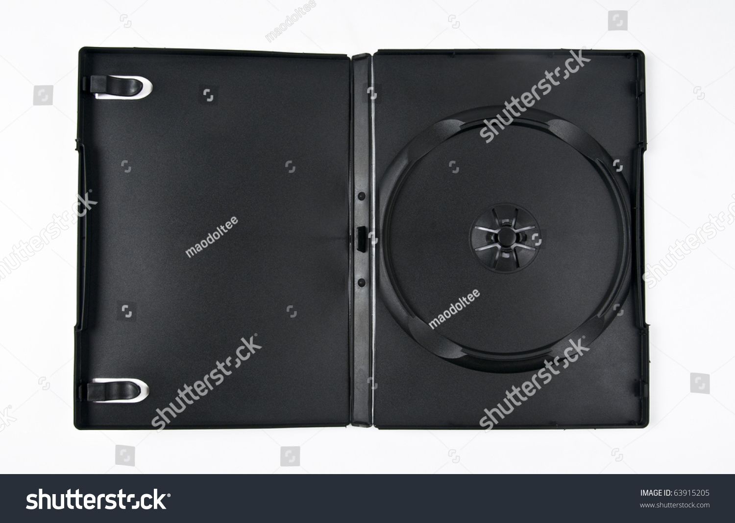 CD DVD Blank box isolate white background #63915205