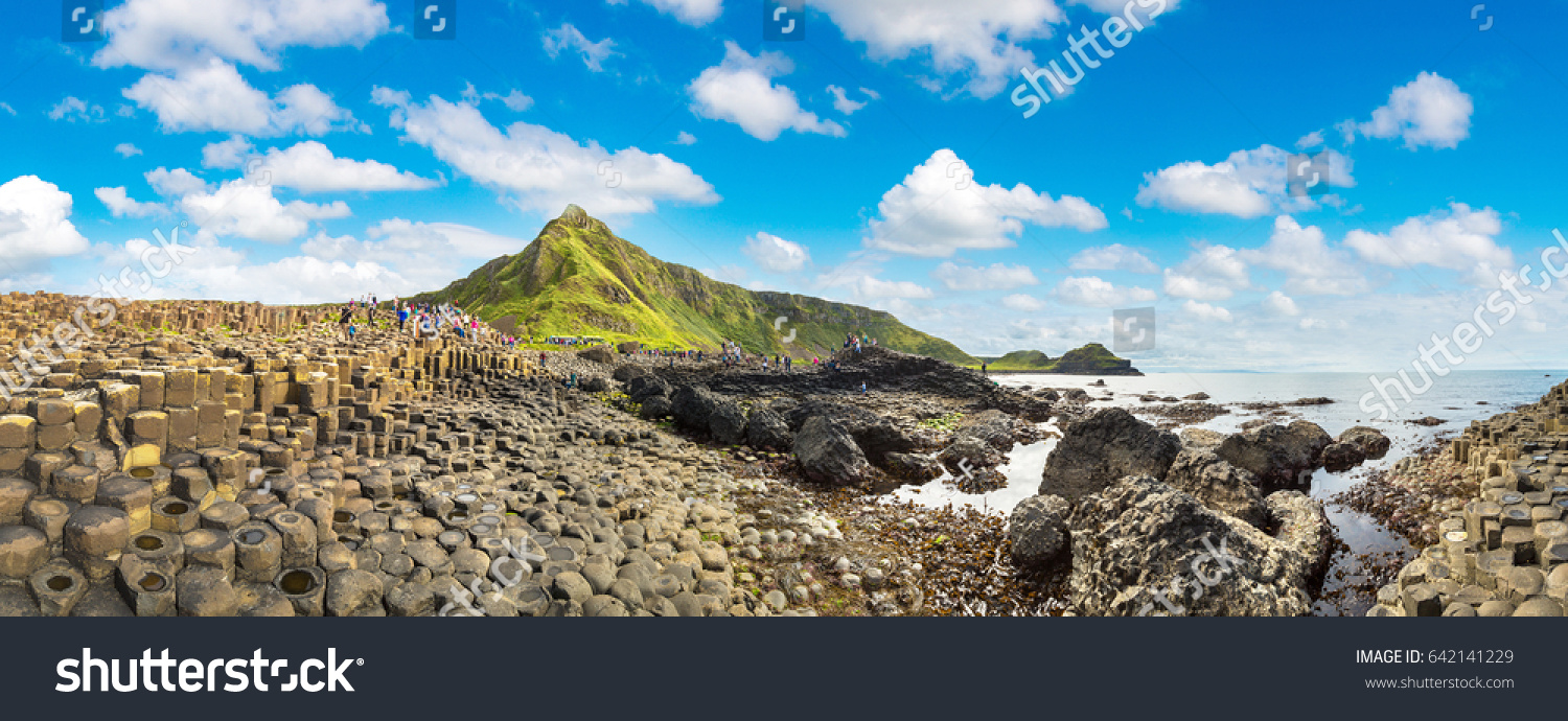Giant's Causeway in a beautiful summer day, Northern Ireland #642141229