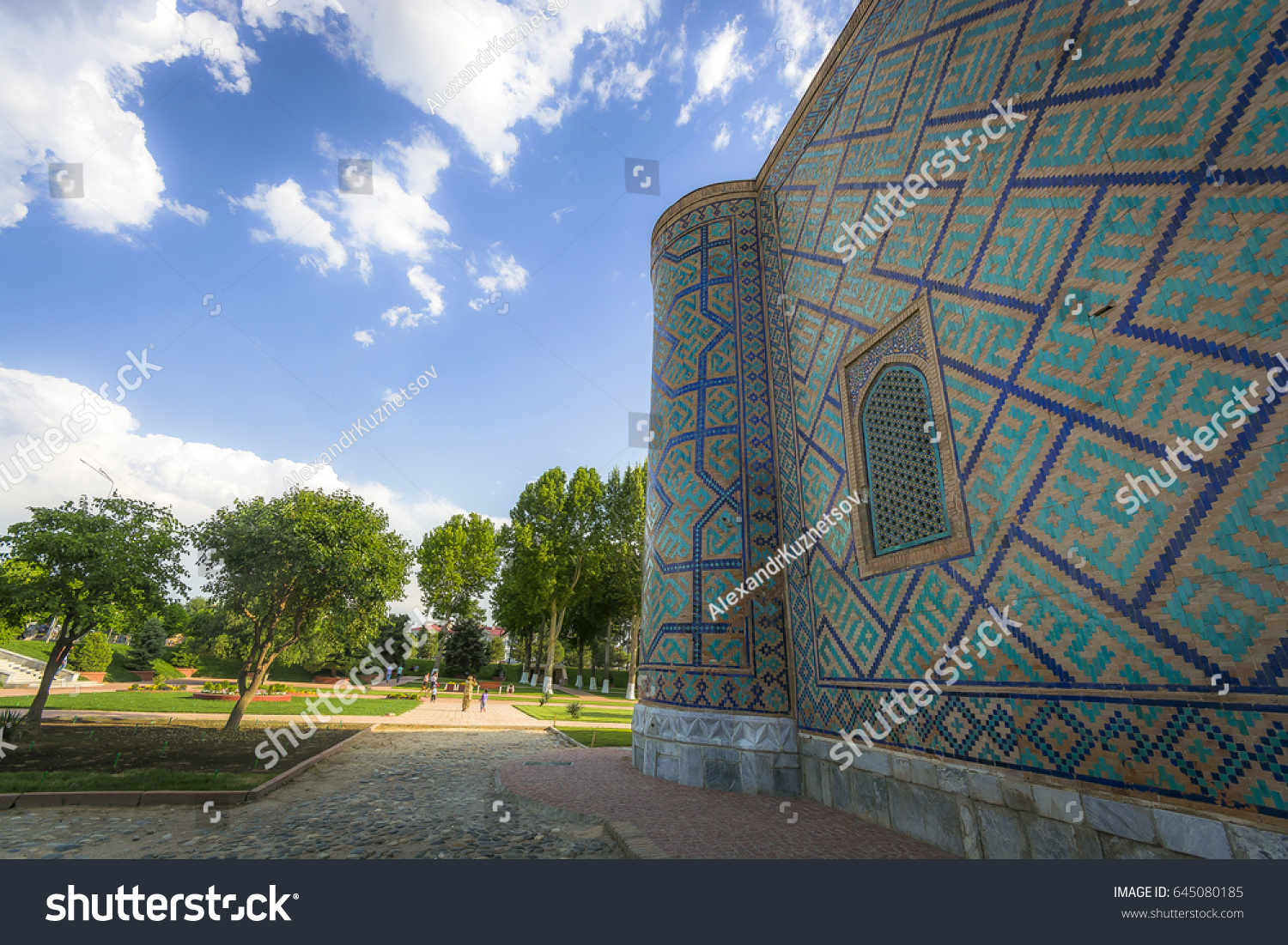 Uzbekistan (Samarkand mosque) Bibi-Xonim masjidi #645080185