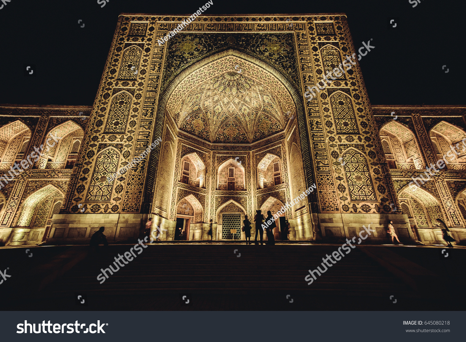Uzbekistan (Samarkand mosque) Bibi-Xonim masjidi #645080218
