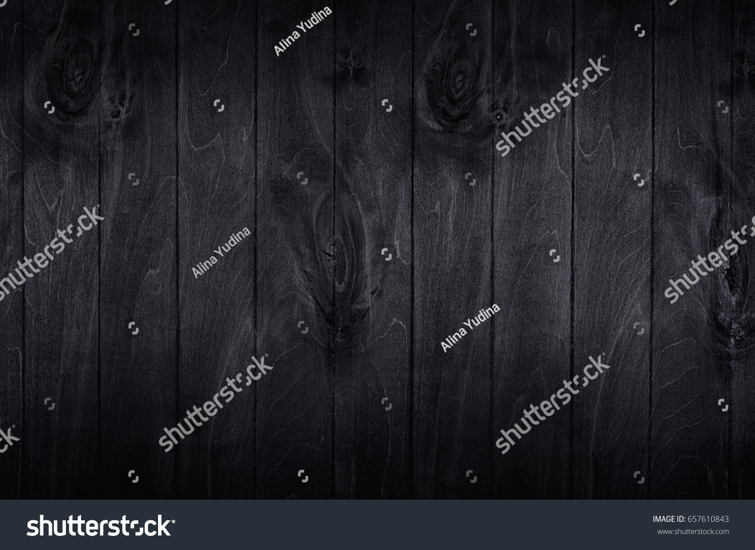 Noir elegance black wooden board background. Wood texture. #657610843