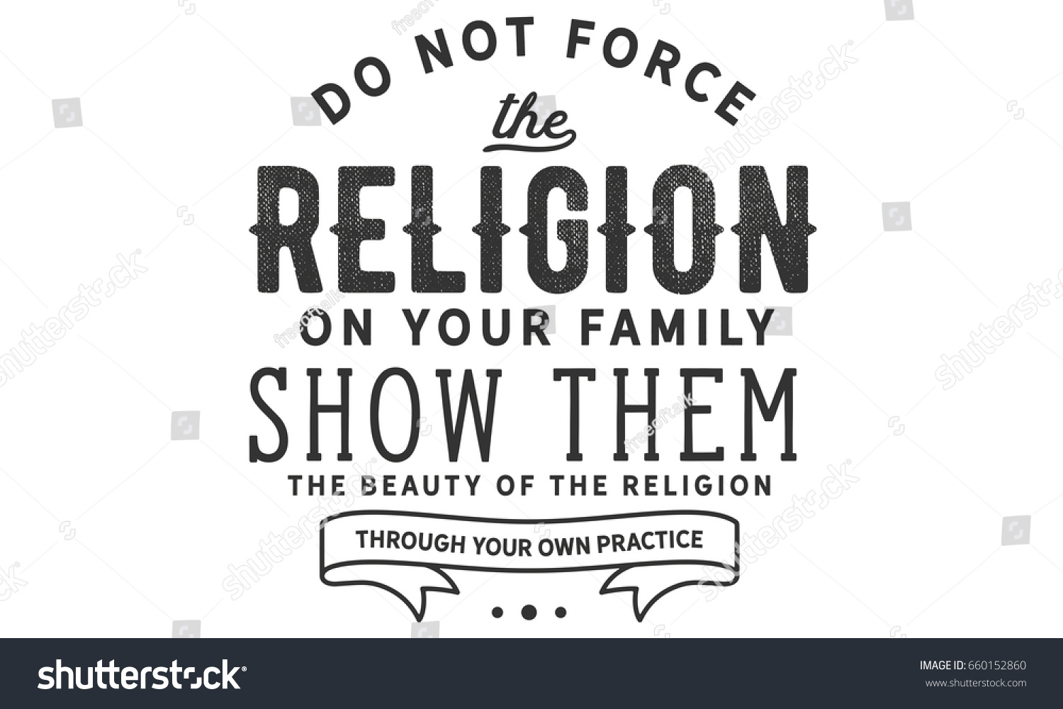 Do not force the religion on your family. show them the beauty of the religion through your own practice. #660152860