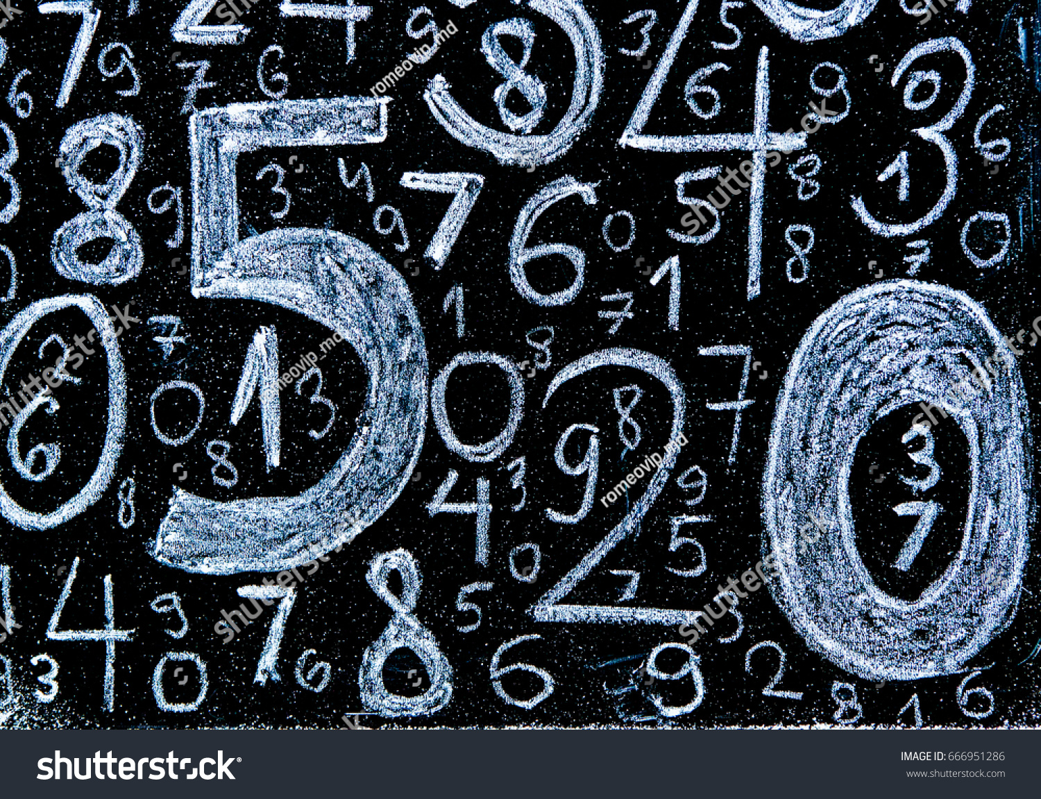 Background of numbers. from zero to nine. Background with numbers. Numbers texture. #666951286