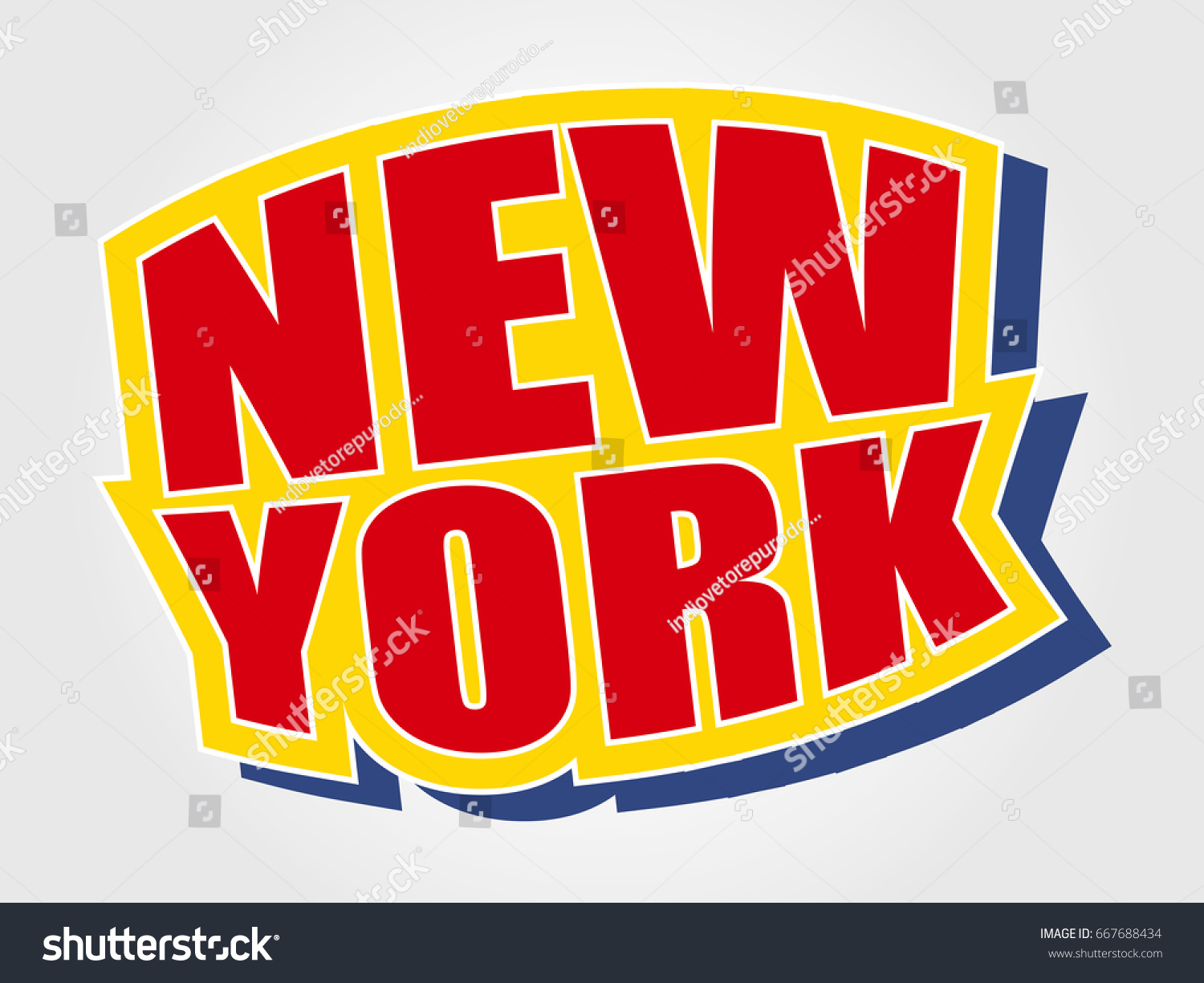 NEW YORK LOGO LOGOTYPE CONCEPT TEMPLATE - Royalty Free Stock Vector ...