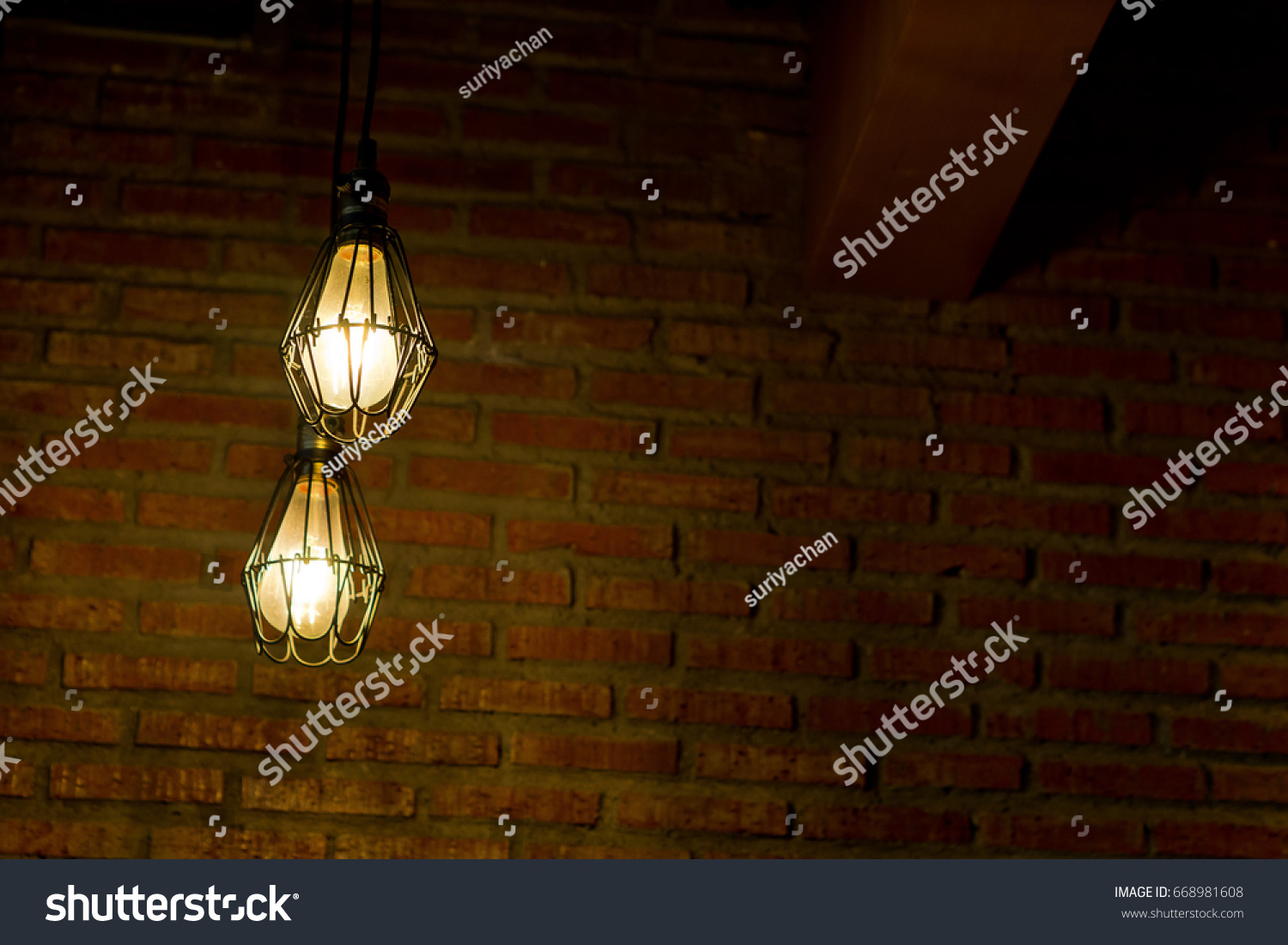 two Light bulbs
 #668981608