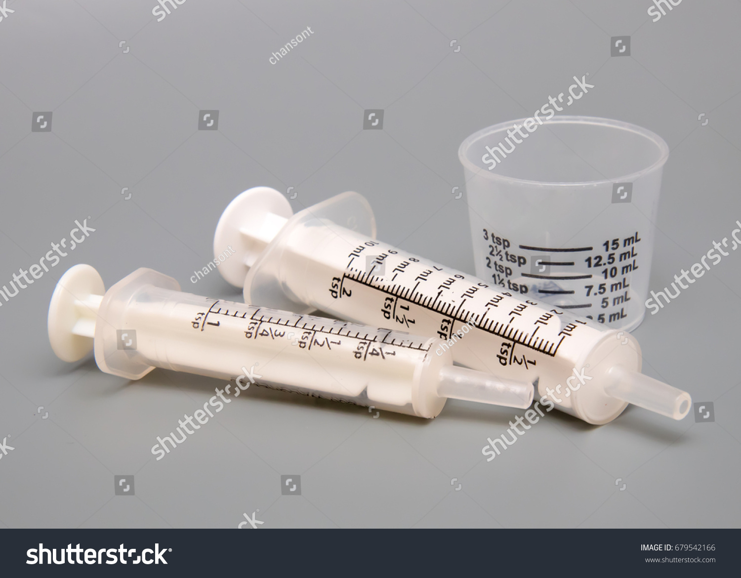 Oral medicine syringes and dosing cup #679542166