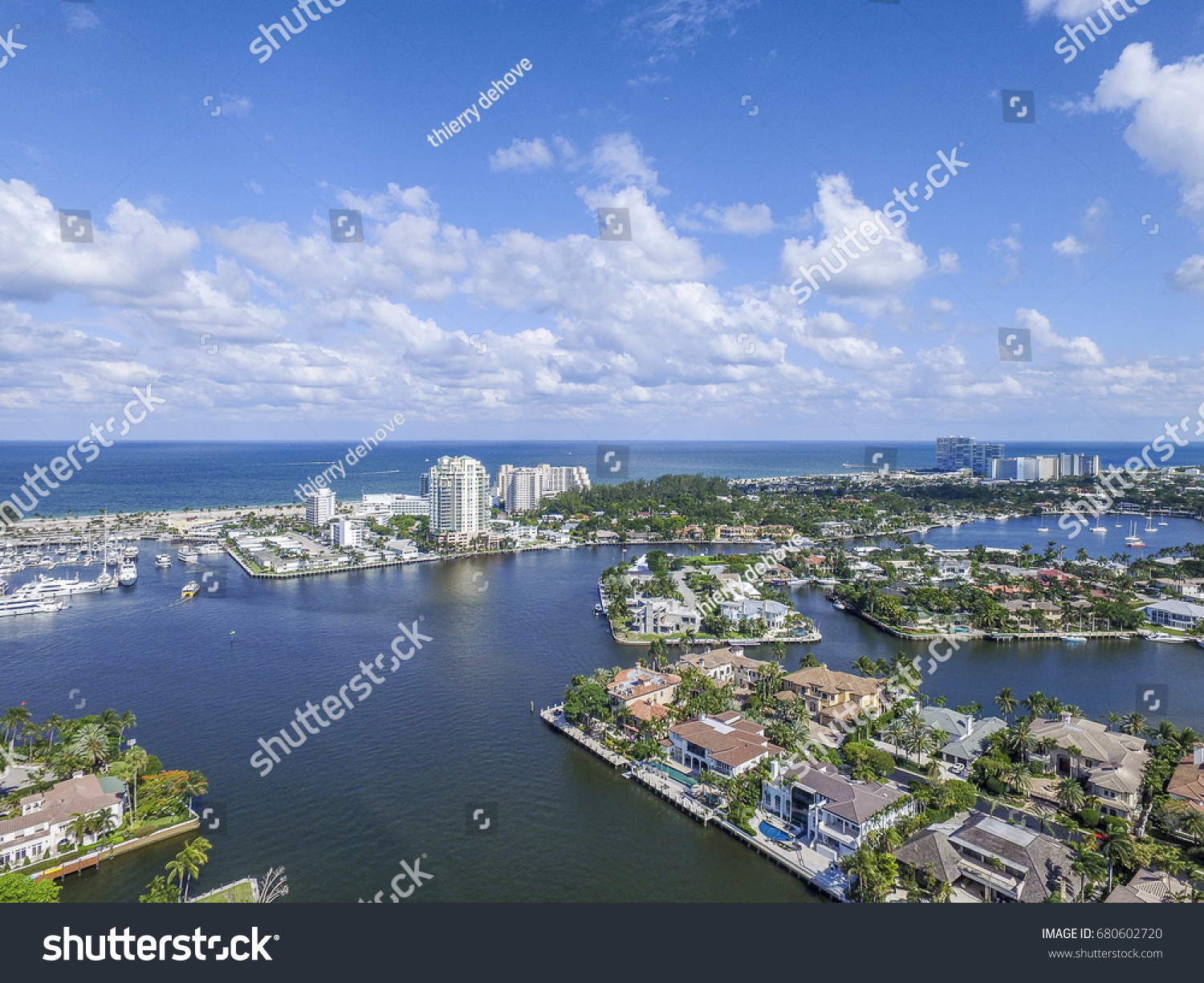 Aerial Del ray Beach, Florida #680602720