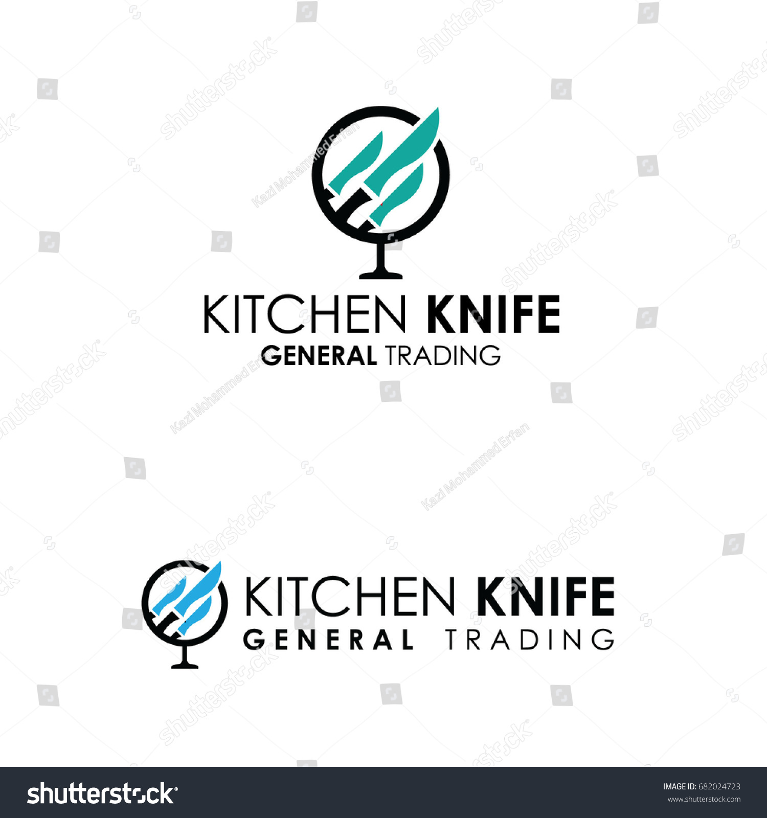 Kitchen Logo Template - Royalty Free Stock Vector 682024723 - Avopix.com