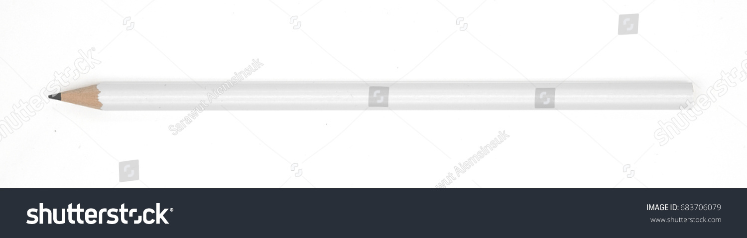 pencil isolated on white background #683706079