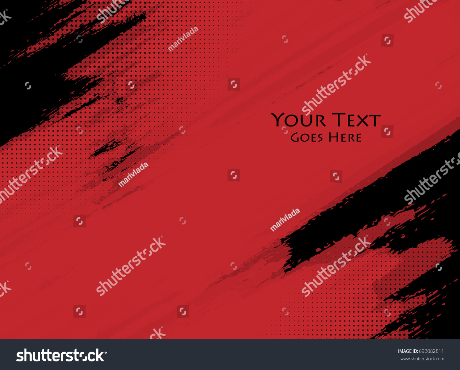 bright grungy background. Colorful scratched template. Texture and elements for design. Eps10 #692082811