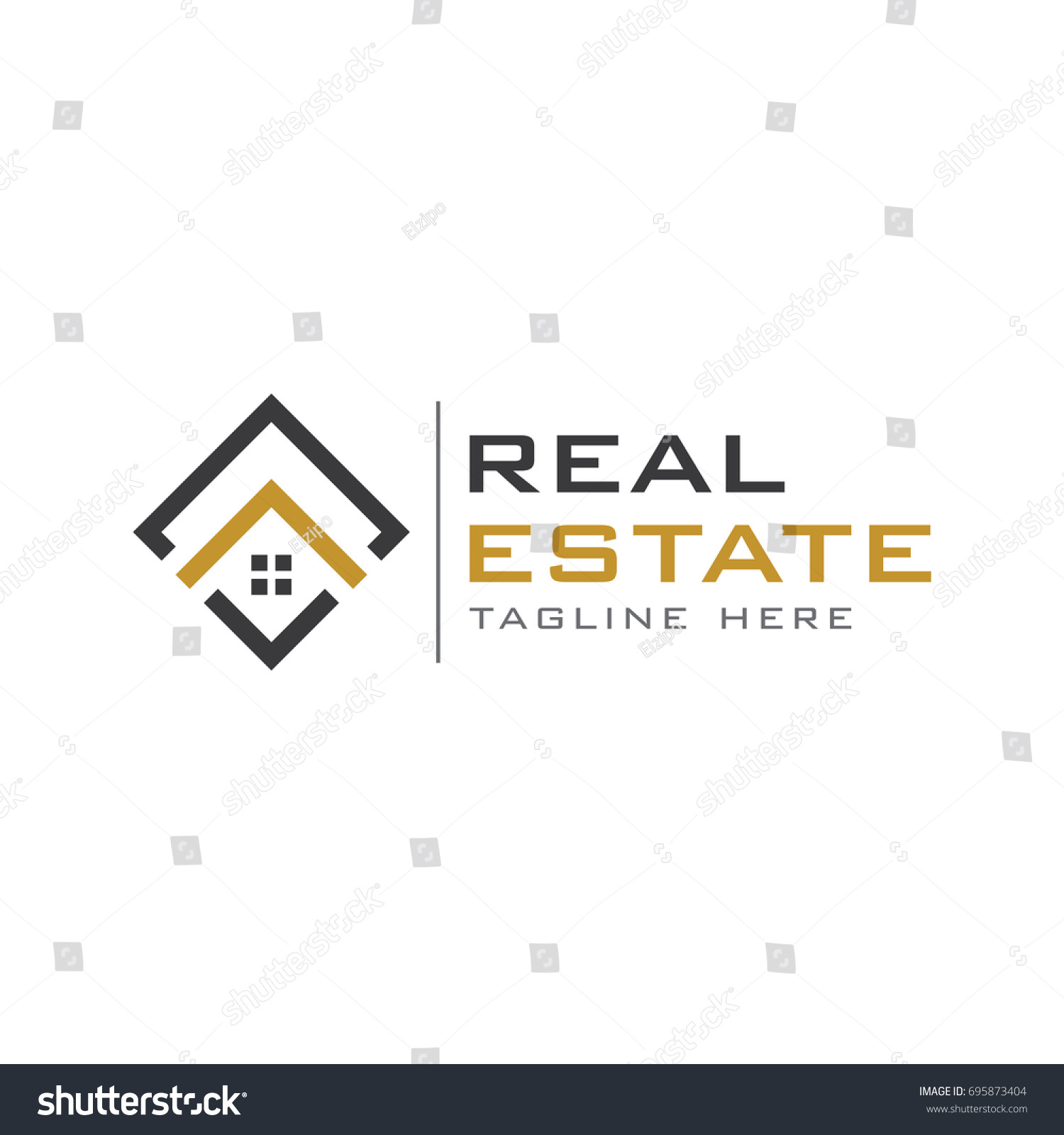 Real estate logo #695873404