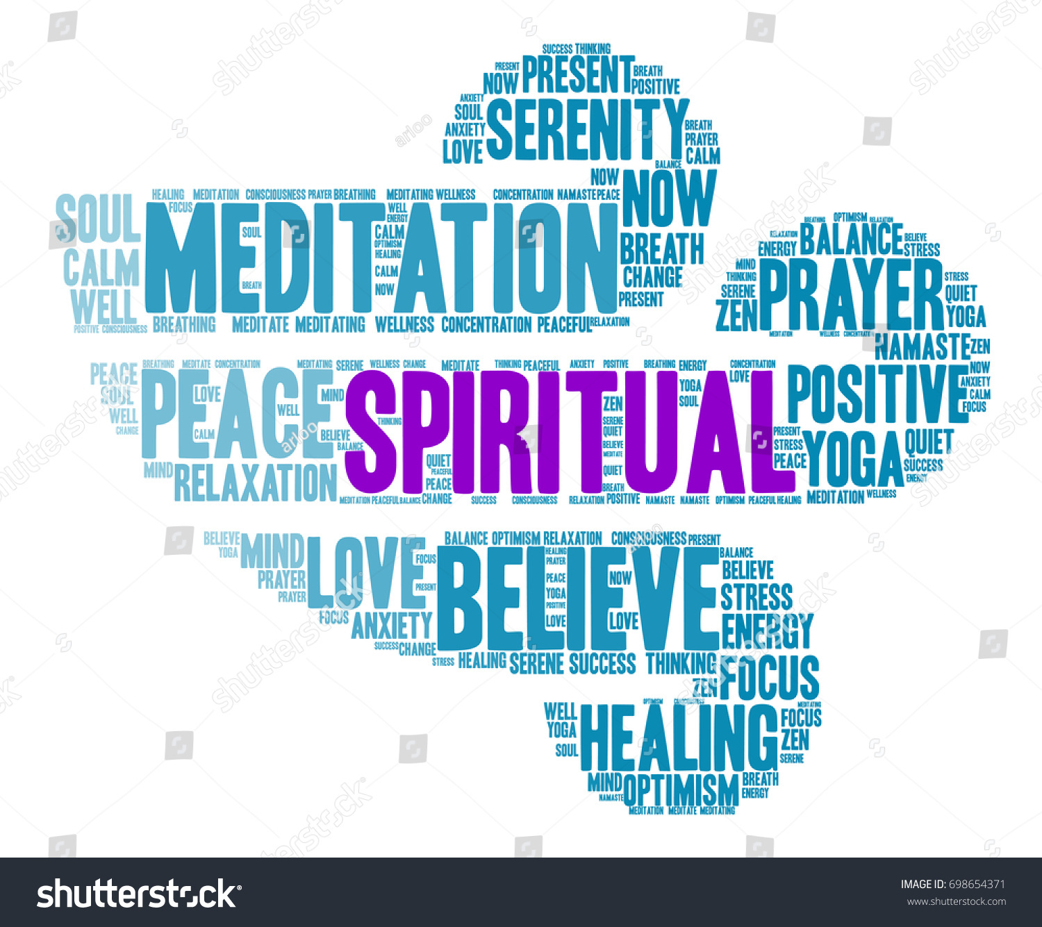 Spiritual word cloud on a white background. - Royalty Free Stock Vector ...