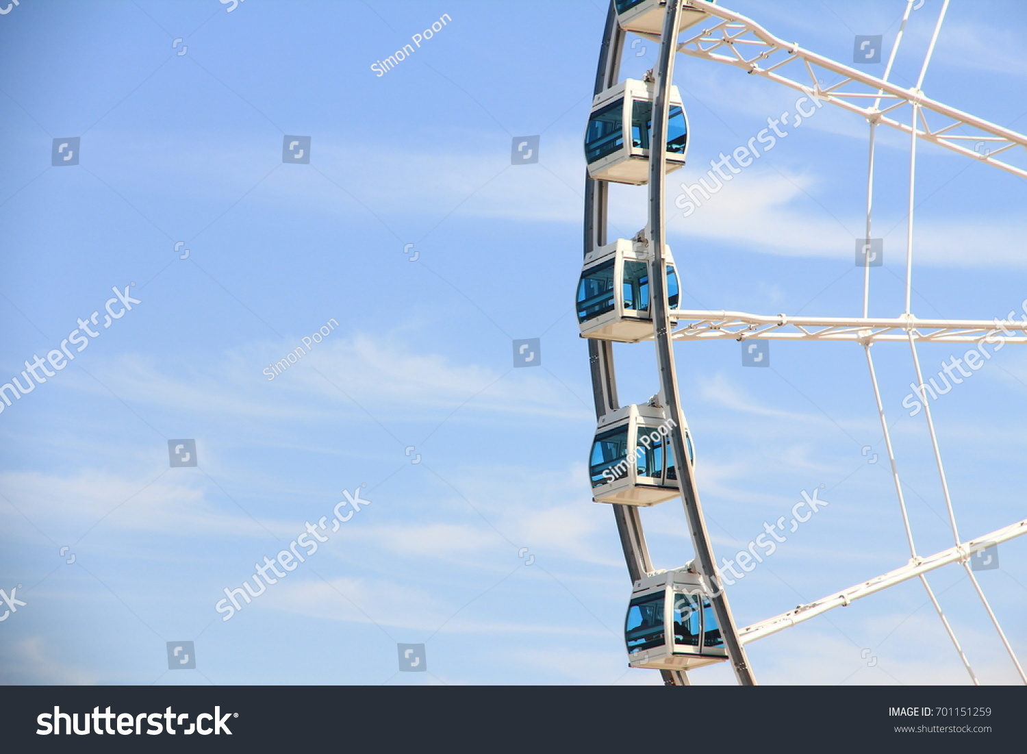 Ferris Wheel in Hong Kong #701151259