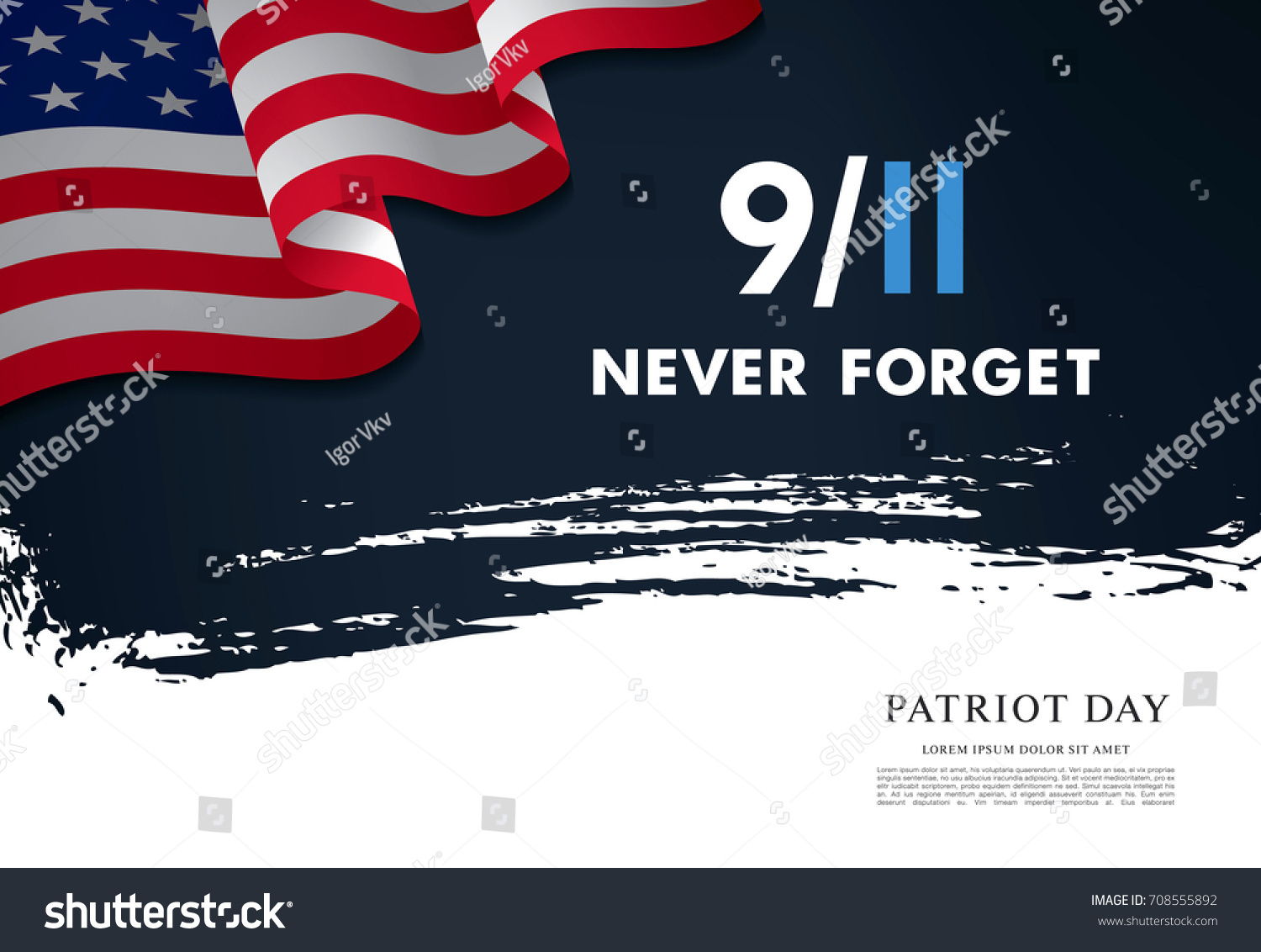 Patriot Day September 11 We Will Never Forget Royalty Free Stock Patriot day september 11 we will never forget royalty free stock