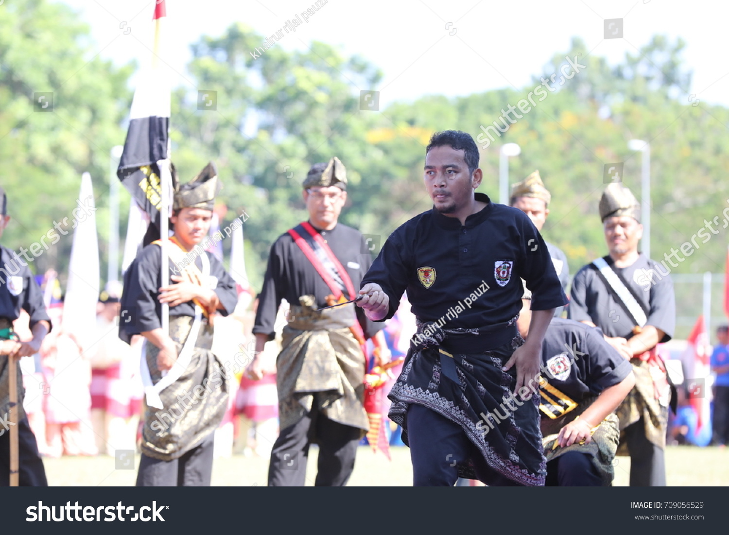 Kota Bharu,Kelantan - 31 August 2017 :Silat performance in conjunction with the 60th Independence Day Celebration of Kelanta State. #709056529